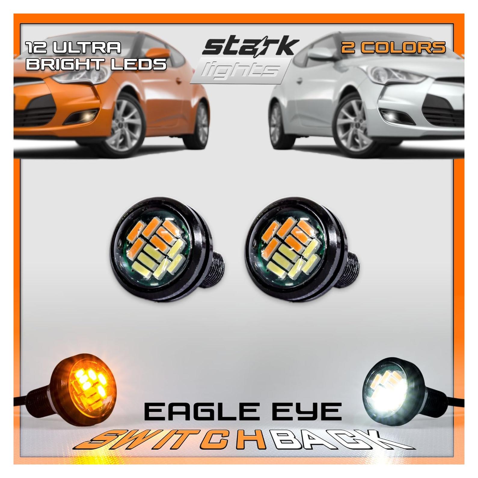 Bombillas LED Eagle Eye Stark 9W 12-SMD 2-Pack Switchback