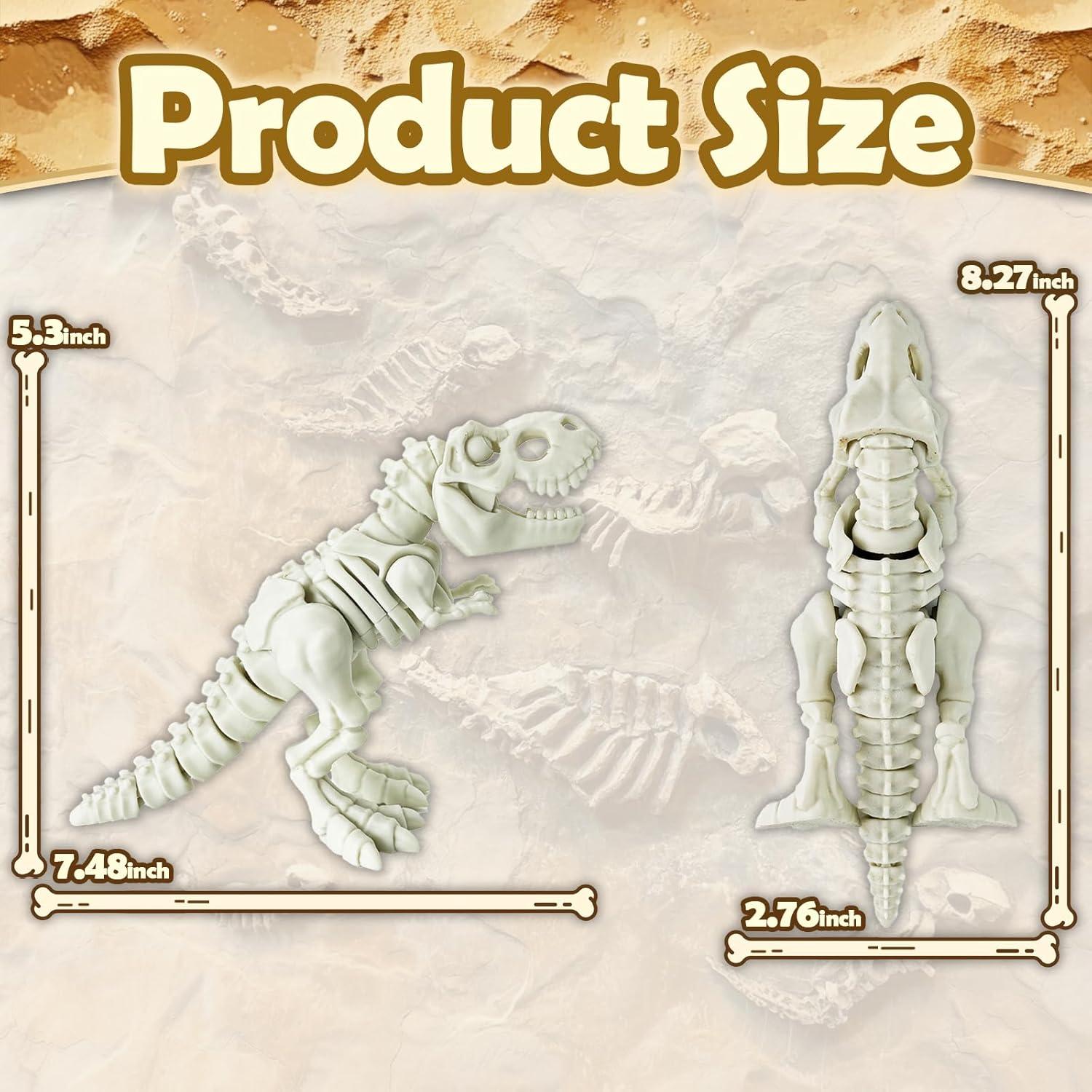 Esqueleto Tiranosaurio Rex Impreso en 3D - Juguete Educativo