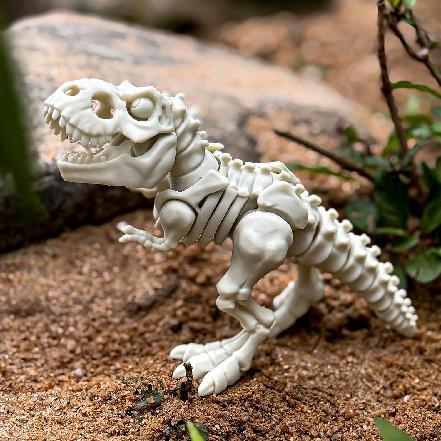 Esqueleto Tiranosaurio Rex Impreso en 3D - Juguete Educativo