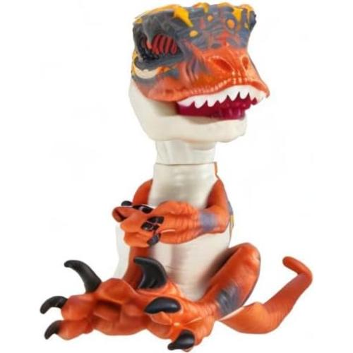 Dinosaurio Interactivo Blaze Fingerlings - Raptor Indomable Naranja
