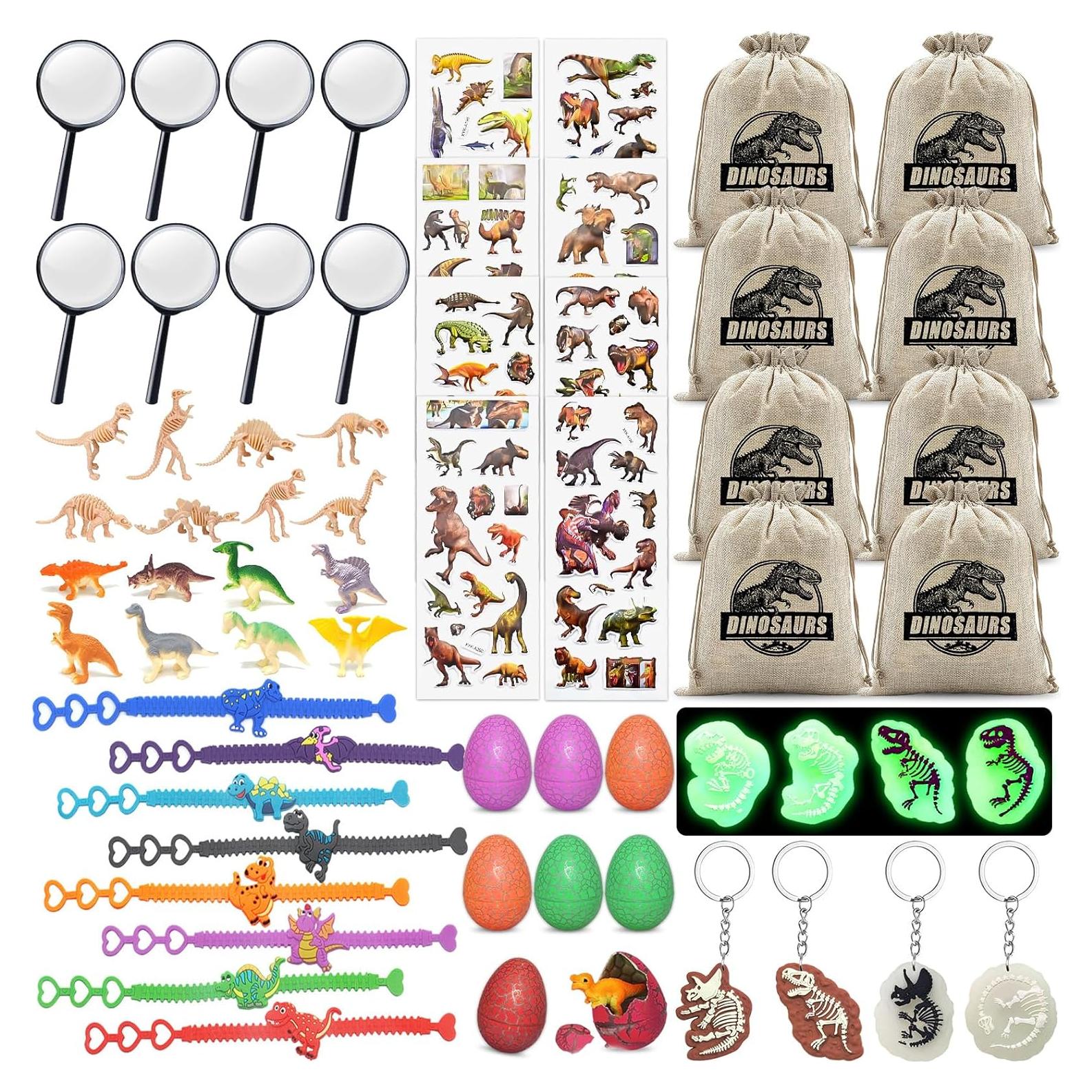 Set de Fiesta de Dinosaurios 64PCS - Juguetes para Niños