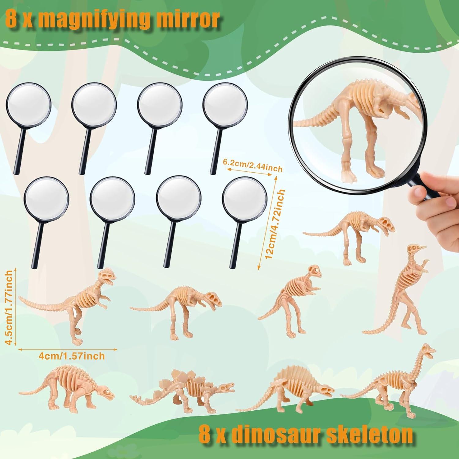 Set de Fiesta de Dinosaurios 64PCS - Juguetes para Niños