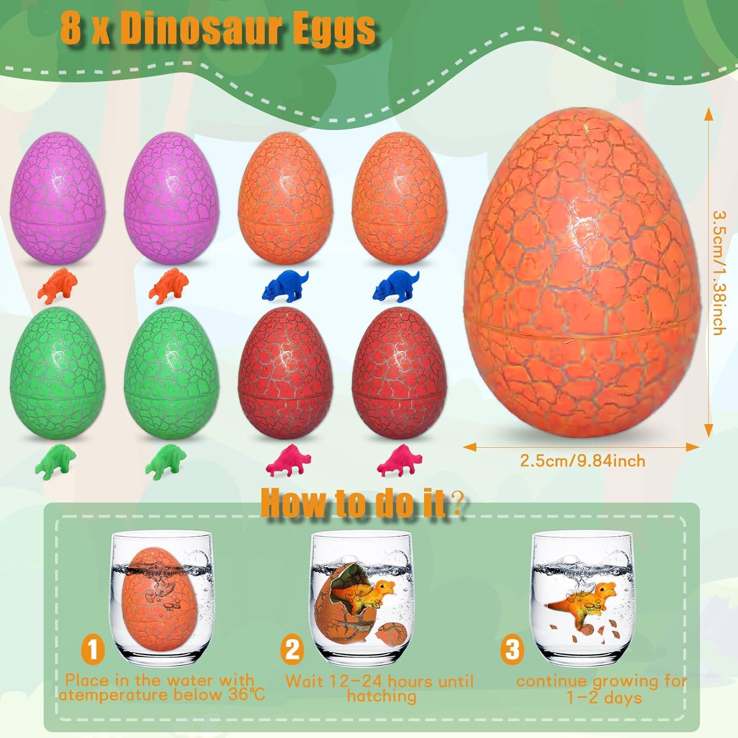 Set de Fiesta de Dinosaurios 64PCS - Juguetes para Niños