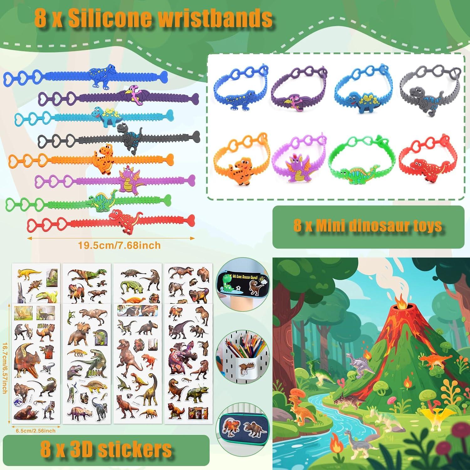 Set de Fiesta de Dinosaurios 64PCS - Juguetes para Niños