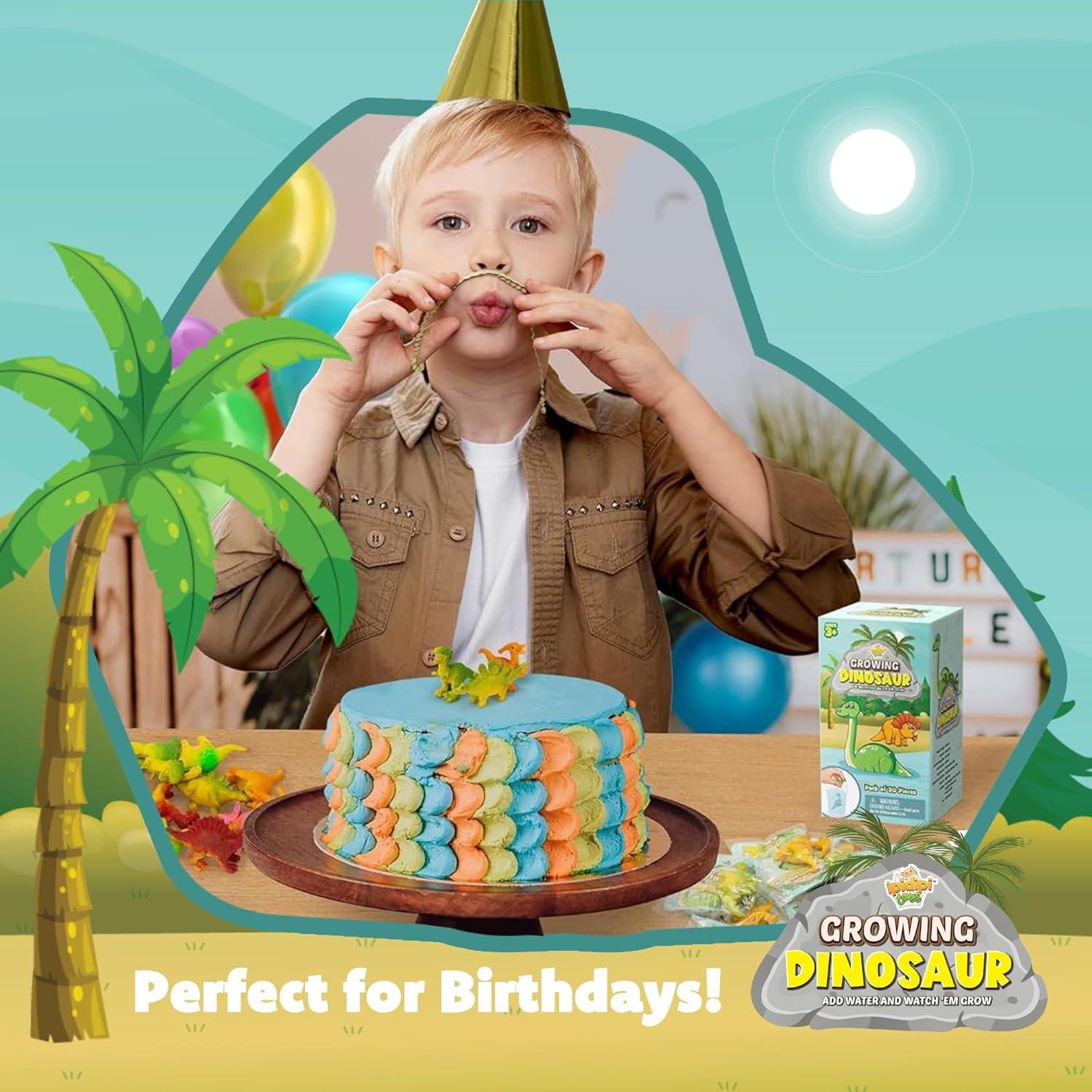 Set de 30 Dinosaurios Crecientes en Agua IPIDIPI TOYS