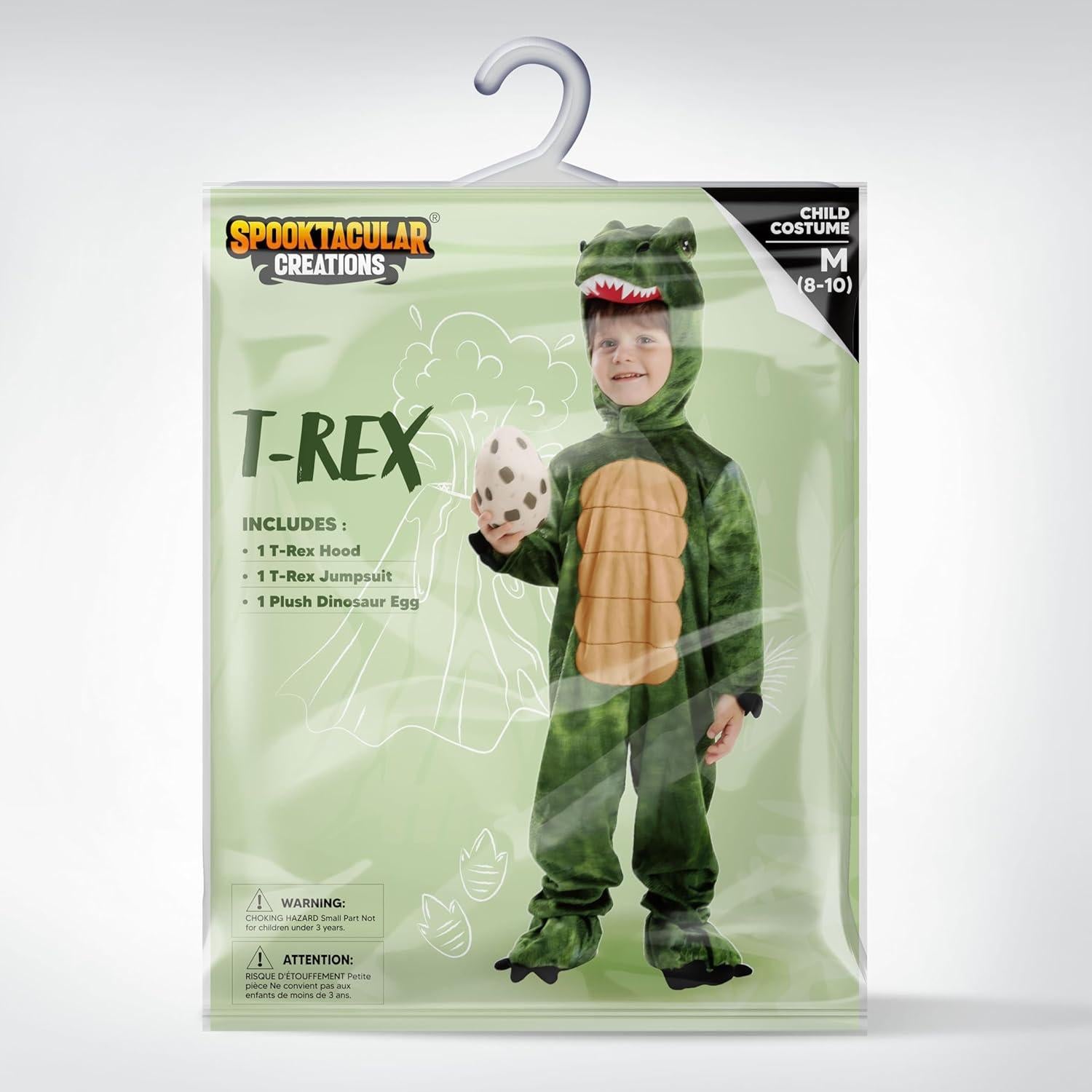 Disfraz T-Rex Realista Spooktacular para Niños 3-10 Años