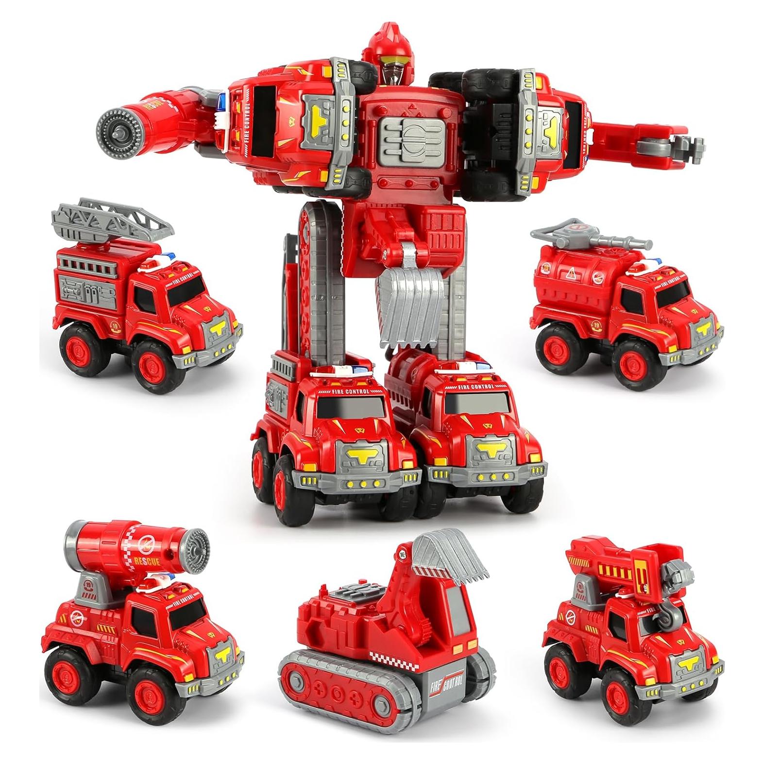 Set de Vehículos de Construcción 5 en 1 KESIYI para Niños