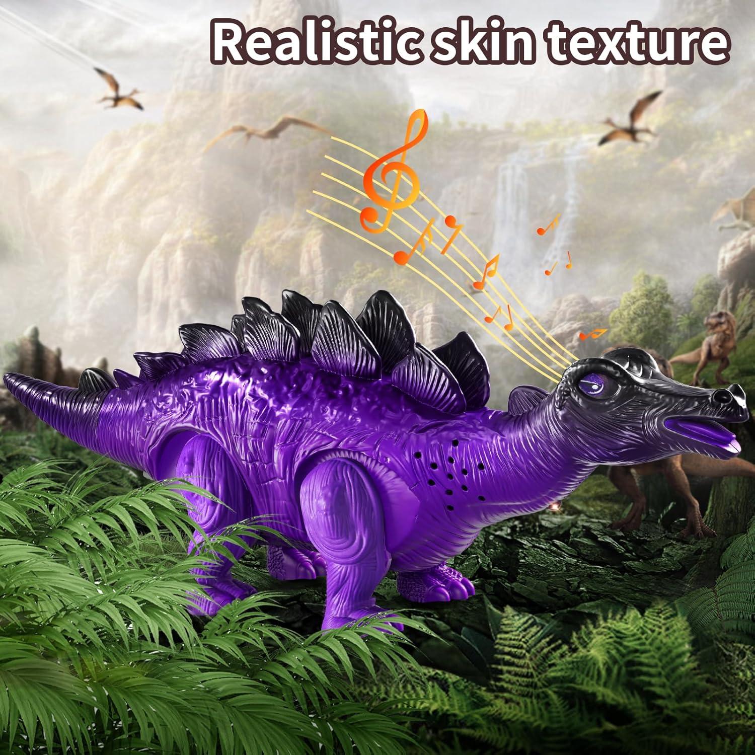 Juguetes Electrónicos Dinosaurios Caminantes BLmukce - 3 Piezas