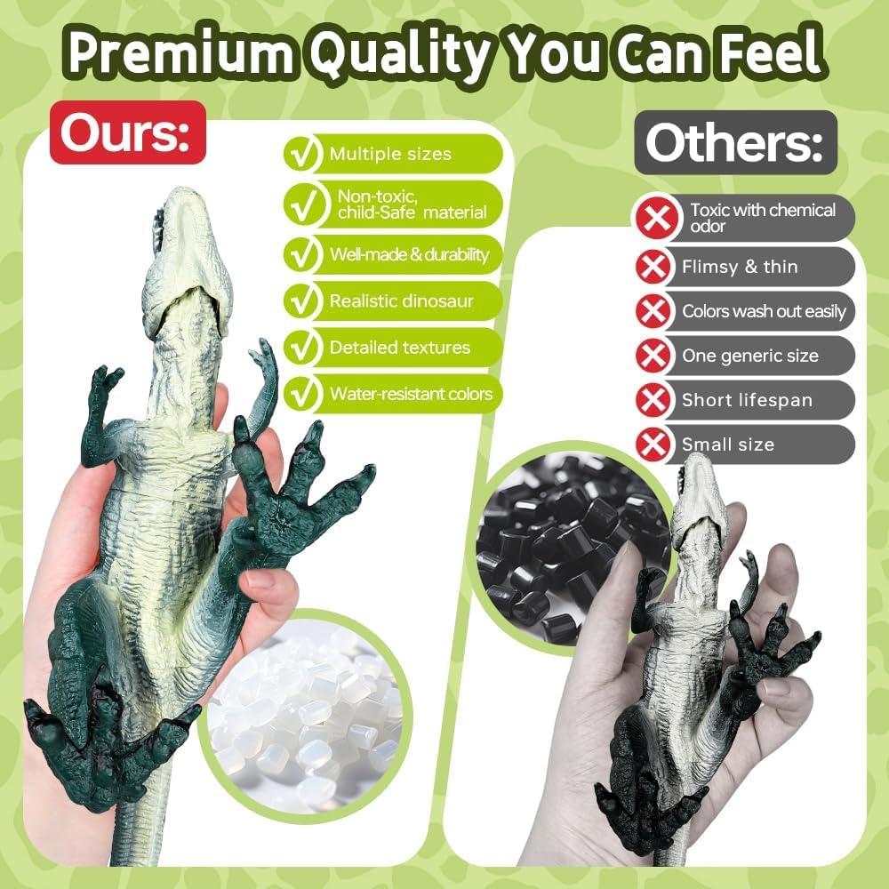 Set de Juguetes de Dinosaurios Drefirsa 14PCS Realistas 3-8 años