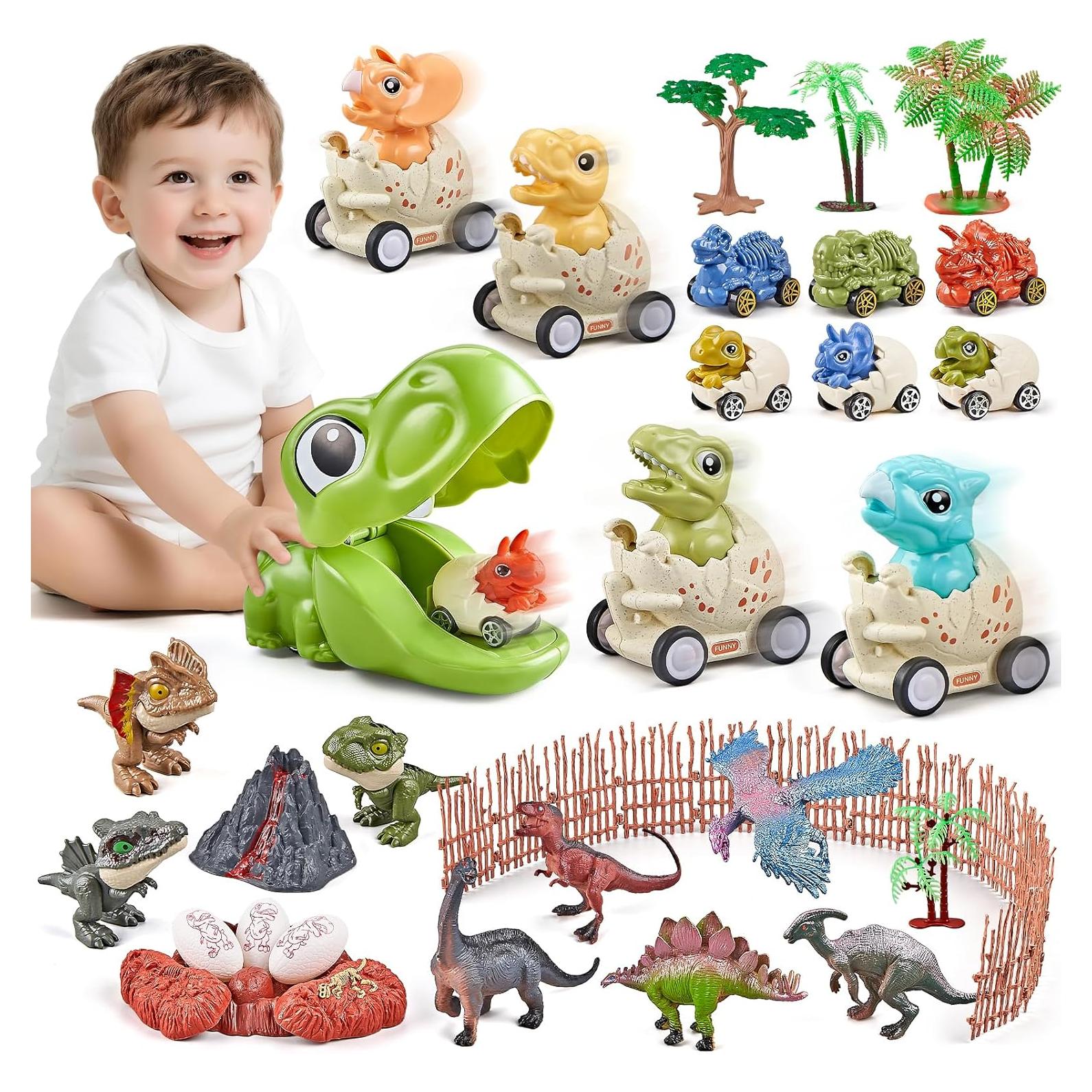 Set de Juguetes de Dinosaurios 50 PCS ORANGE OCEAN 3-5 Años