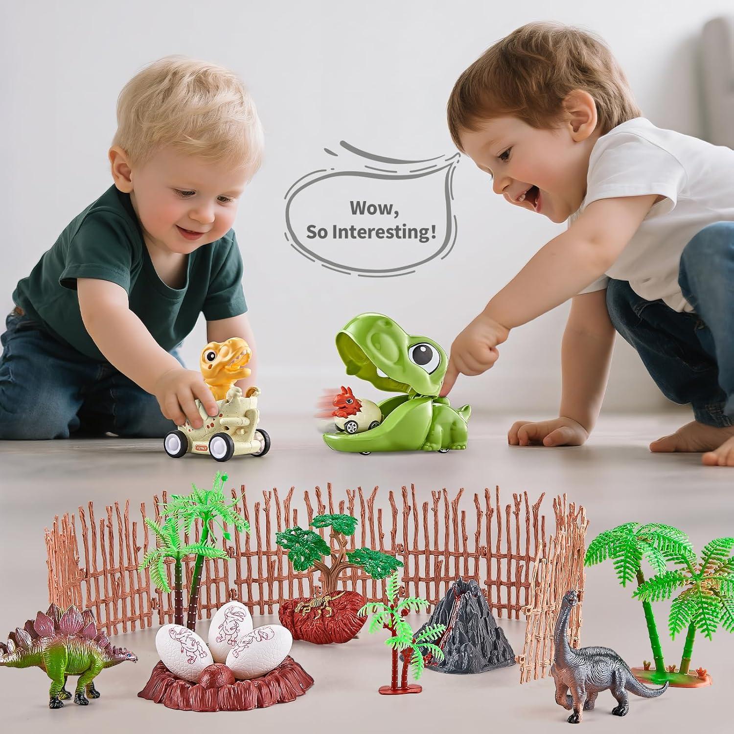 Set de Juguetes de Dinosaurios 50 PCS ORANGE OCEAN 3-5 Años