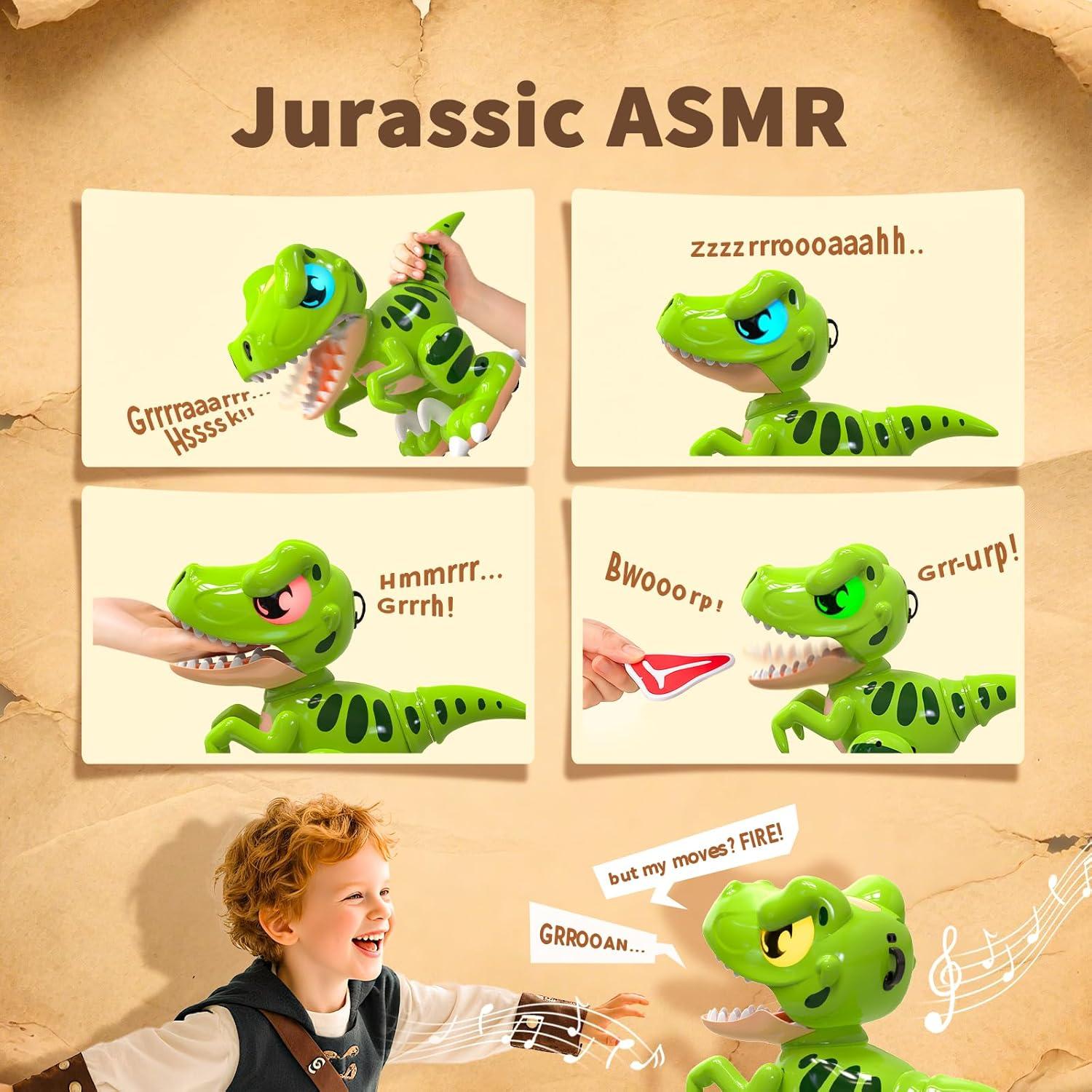 Dinosaurio Control Remoto Velociraptor P&C Verde 23.5cm