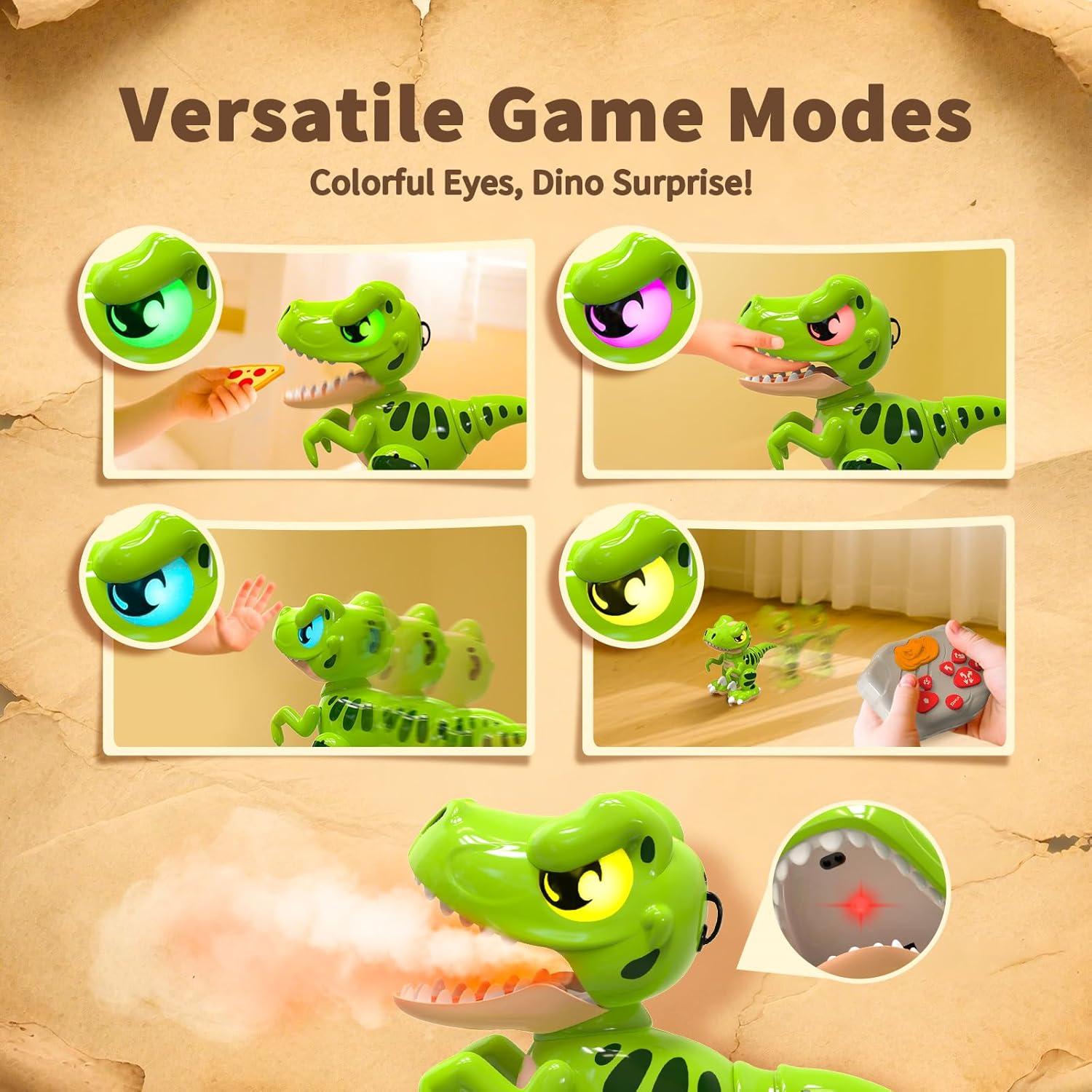 Dinosaurio Control Remoto Velociraptor P&C Verde 23.5cm