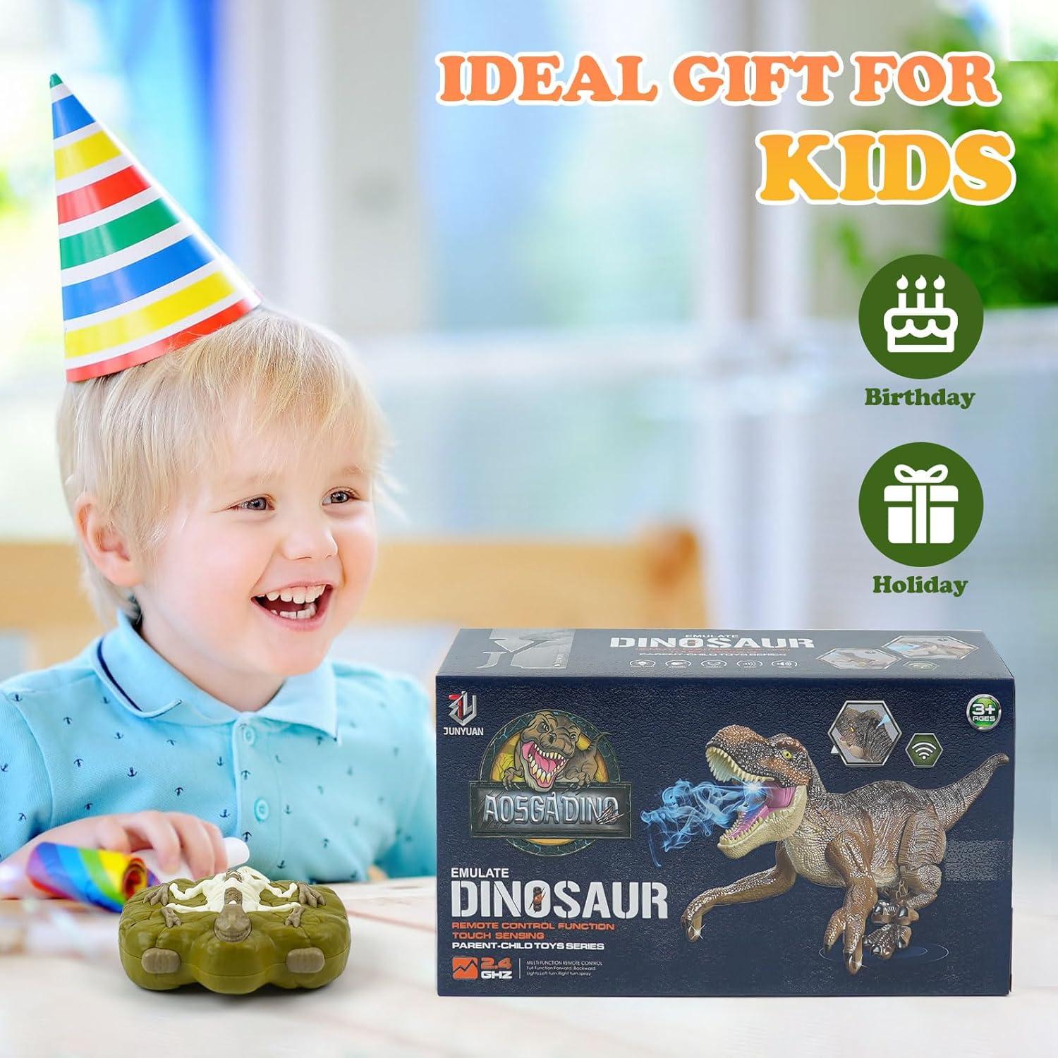 Dinosaurio Control Remoto Verde ToyFuntasy 32.99x19.99cm