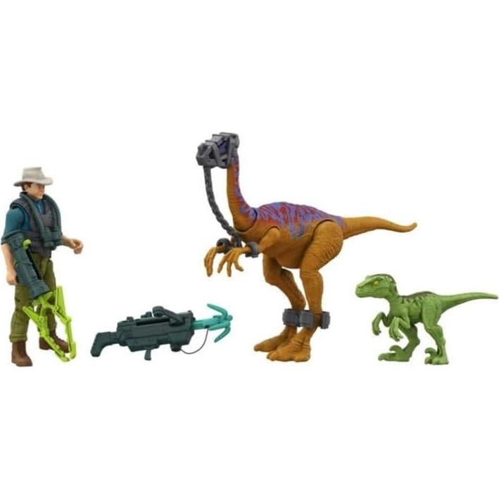 Mattel Parque Jurásico 1993 Paquete Táctico Dr. Alan Grant