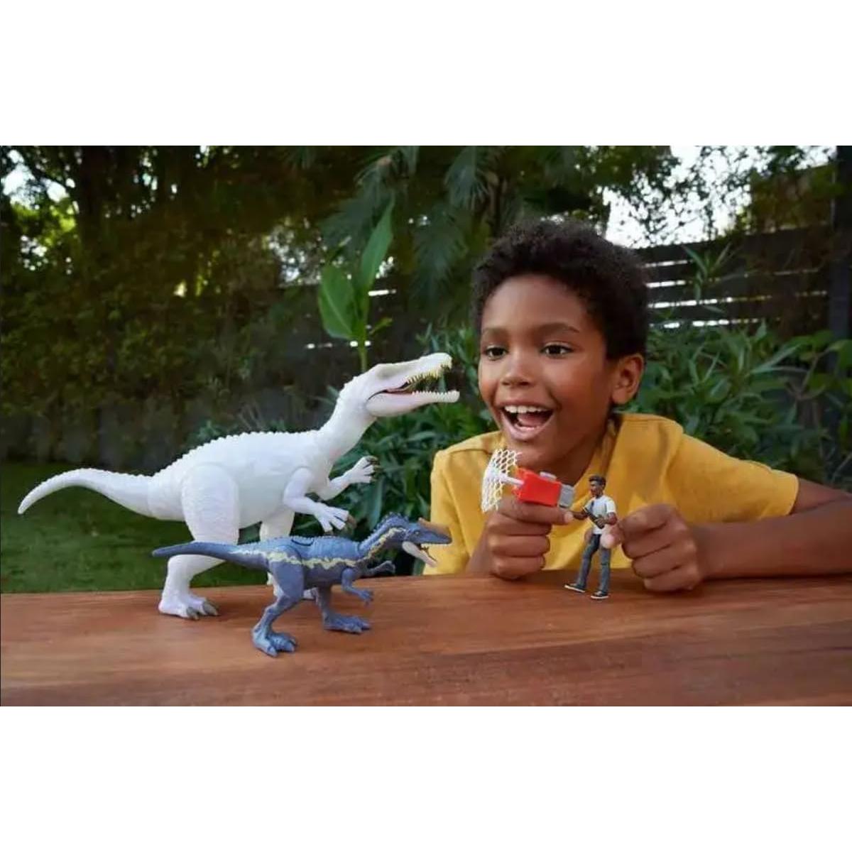 Paquete de Acción Teoría del Caos Jurásico Darius Baryonyx