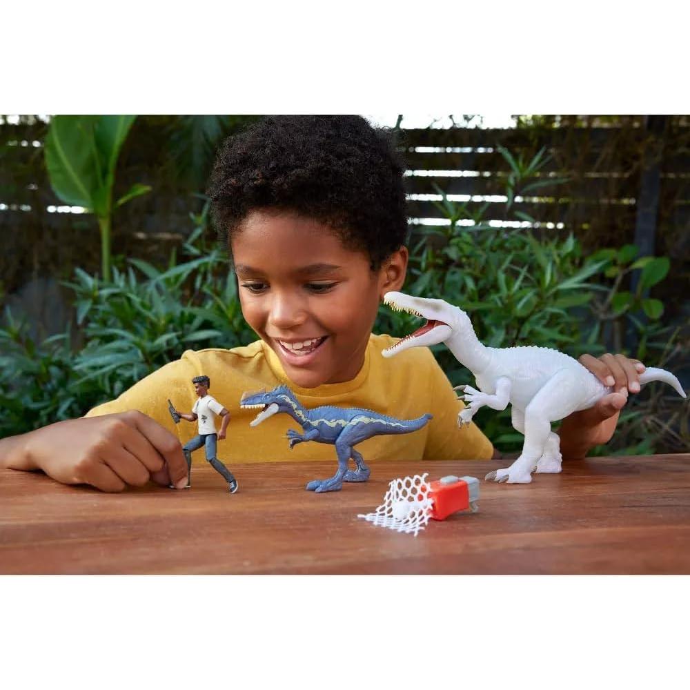 Paquete de Acción Teoría del Caos Jurásico Darius Baryonyx