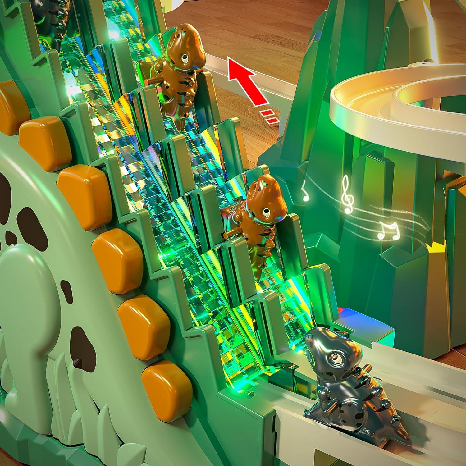 Juguete de Escalera y Deslizamiento Dinosaurio JUKUDAHU 31x9x24cm