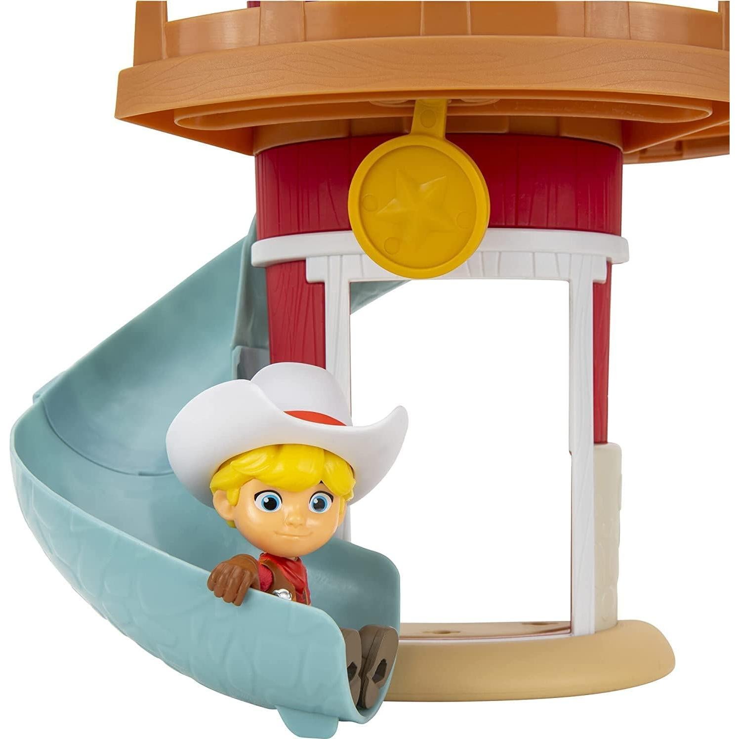 Casa Club Dino Ranch Jazwares - Juego Modular con Luces y Sonido