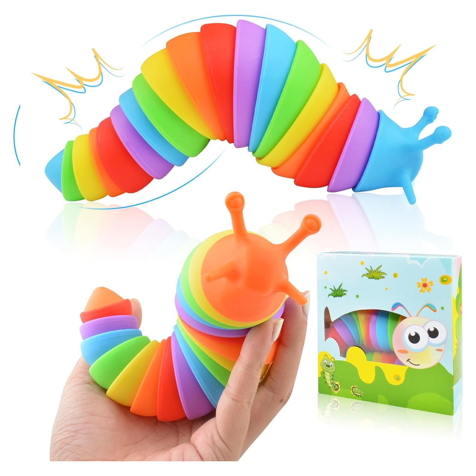 Juguete Sensorial Cevioce Fidget Slug 2 Pcs - Alivio Estrés