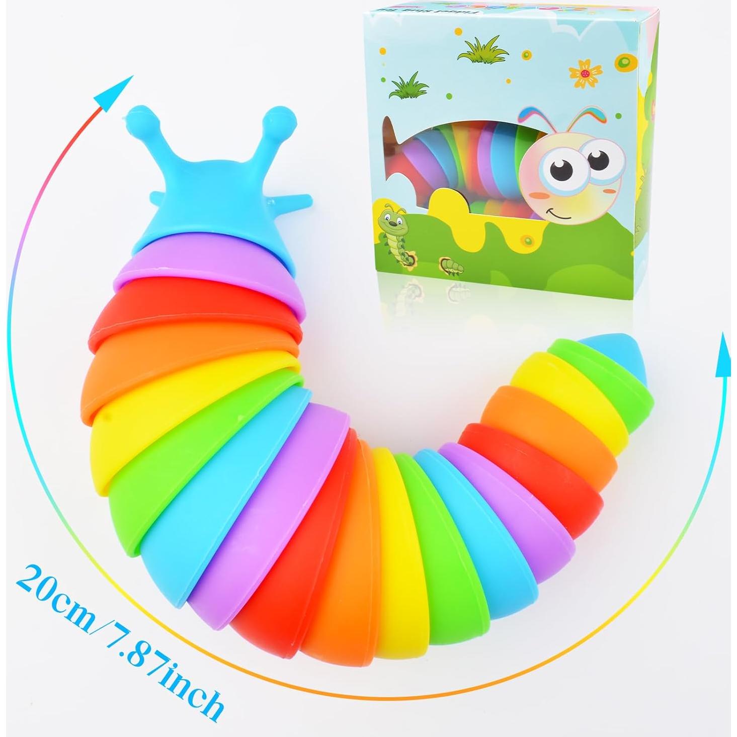 Juguete Sensorial Cevioce Fidget Slug 2 Pcs - Alivio Estrés