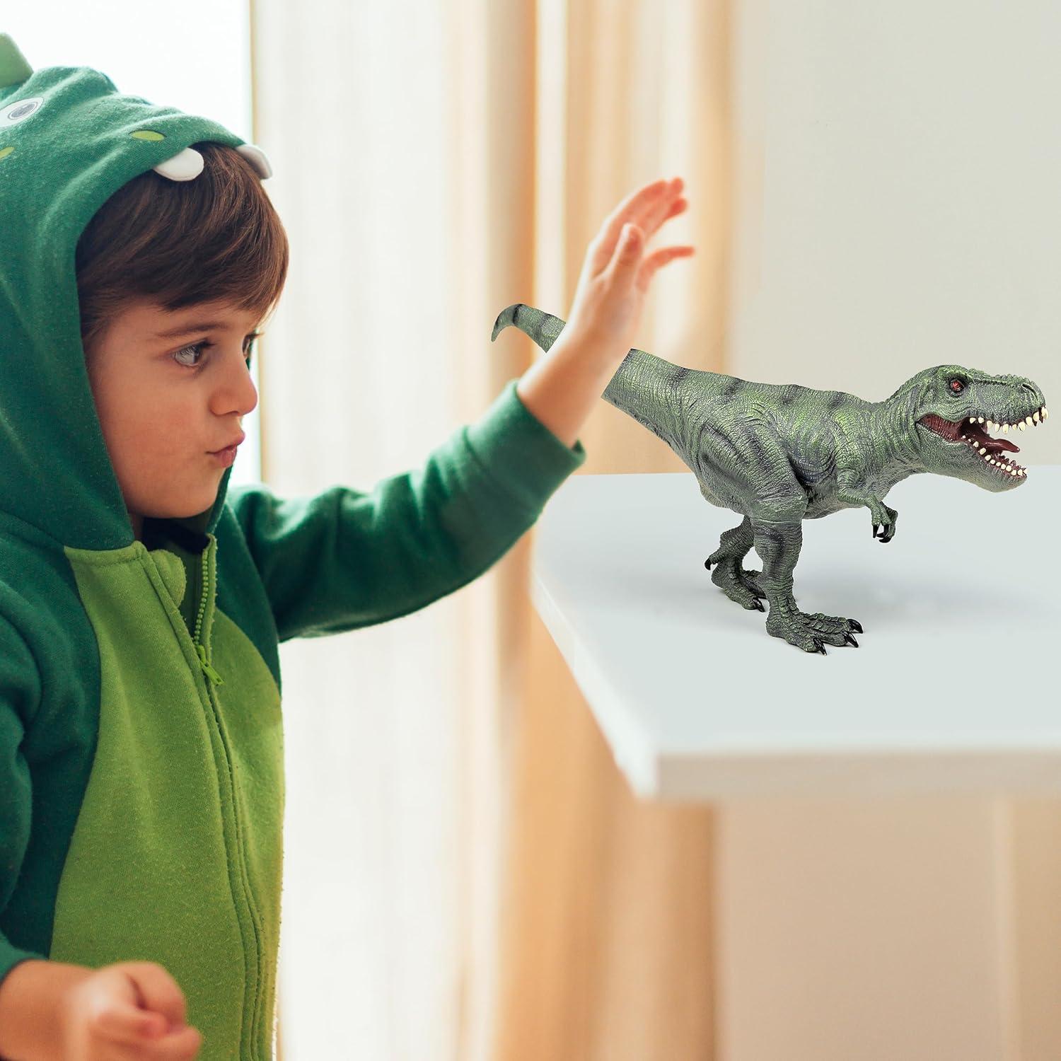 Figura de Acción T-Rex 33 cm RECUR - Juguete Dinosaurio Realista