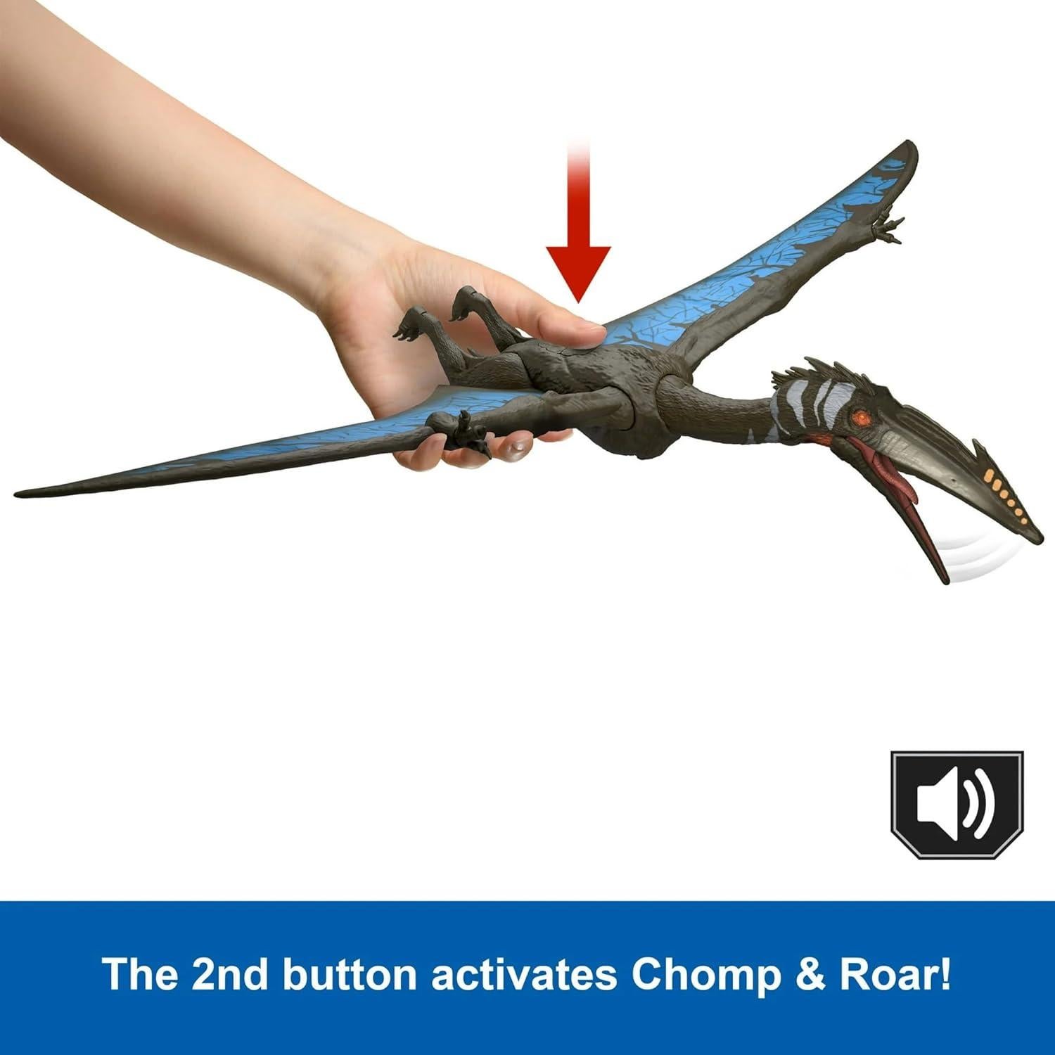 Quetzalcoatlus Pterosaurio Gigante MAGNETOE 63.5 cm Aéreo