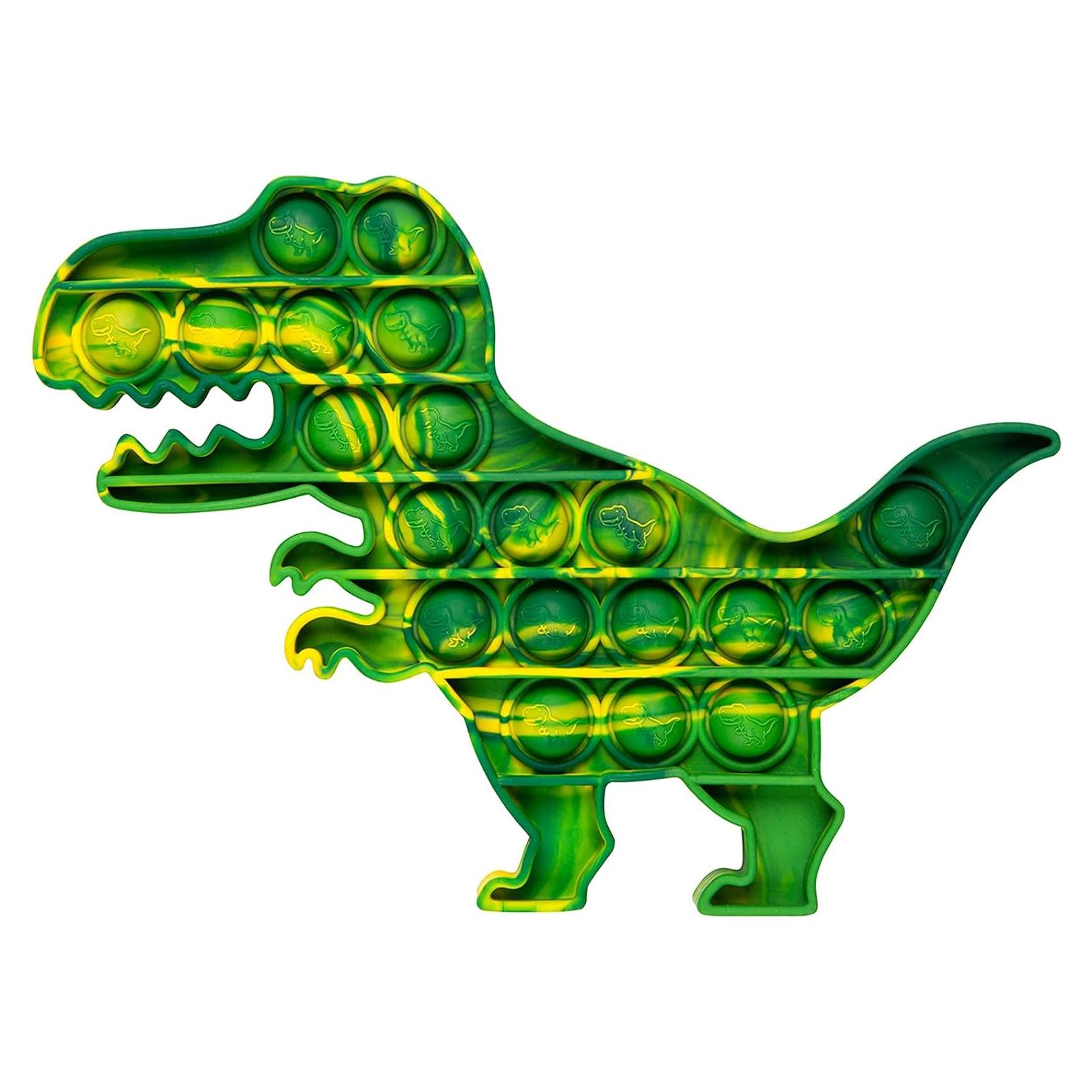 Juguete Sensorial Pop Bubble Fidget AIZIXIN Dinosaurio Camuflaje