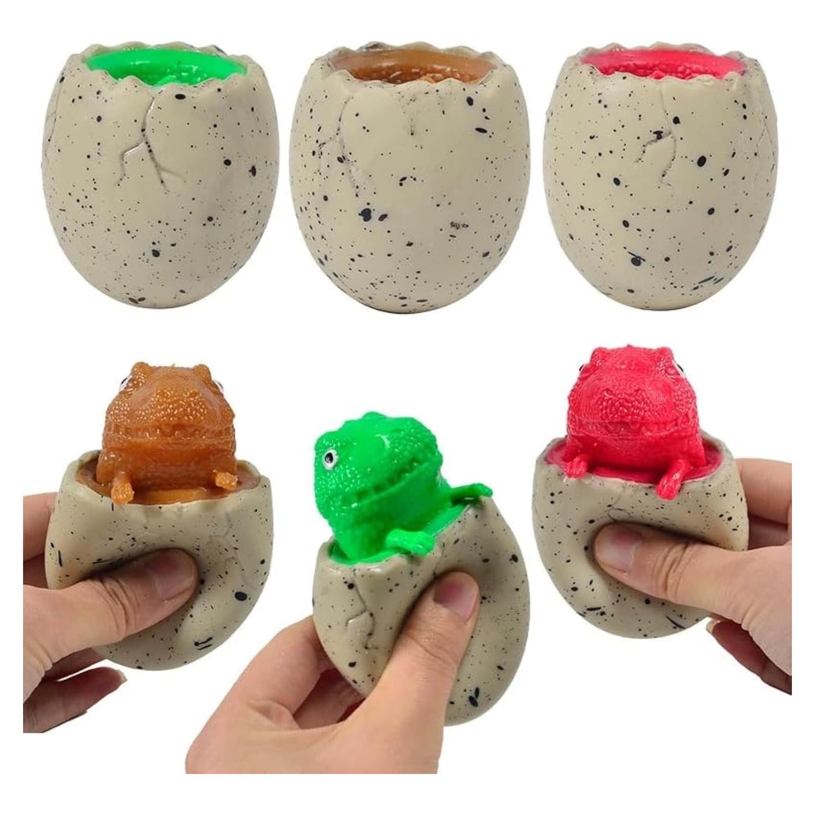 Juego de 3 Juguetes Antiestrés Dinosaurio R-LOMU 99.5g