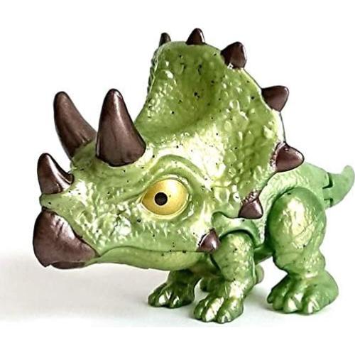 Figura Triceratops Snap Squad Mattel 5x11 cm Jurassic World