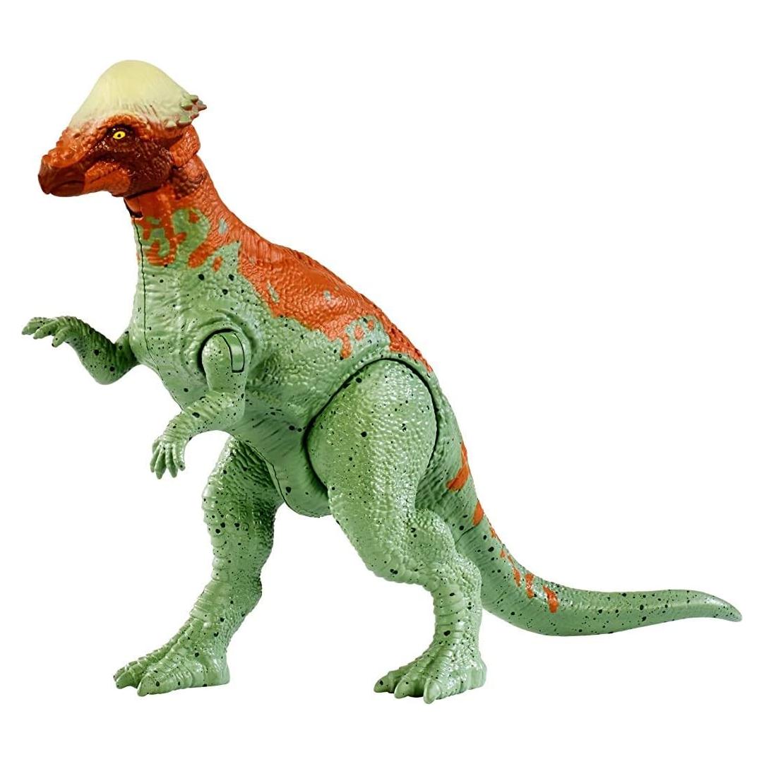 Figura de acción Pachycephalosaurus Mattel con Daño de Batalla