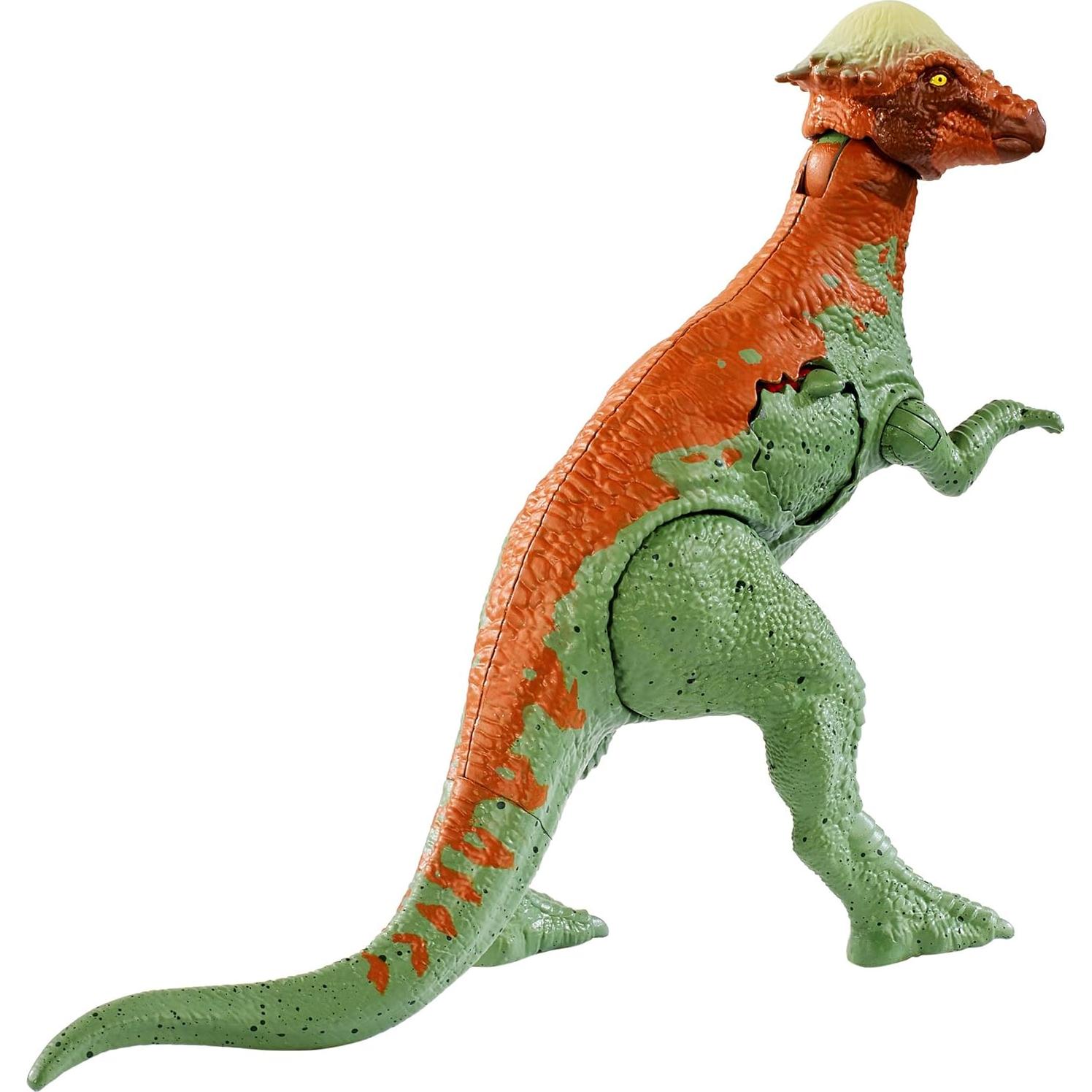 Figura de acción Pachycephalosaurus Mattel con Daño de Batalla