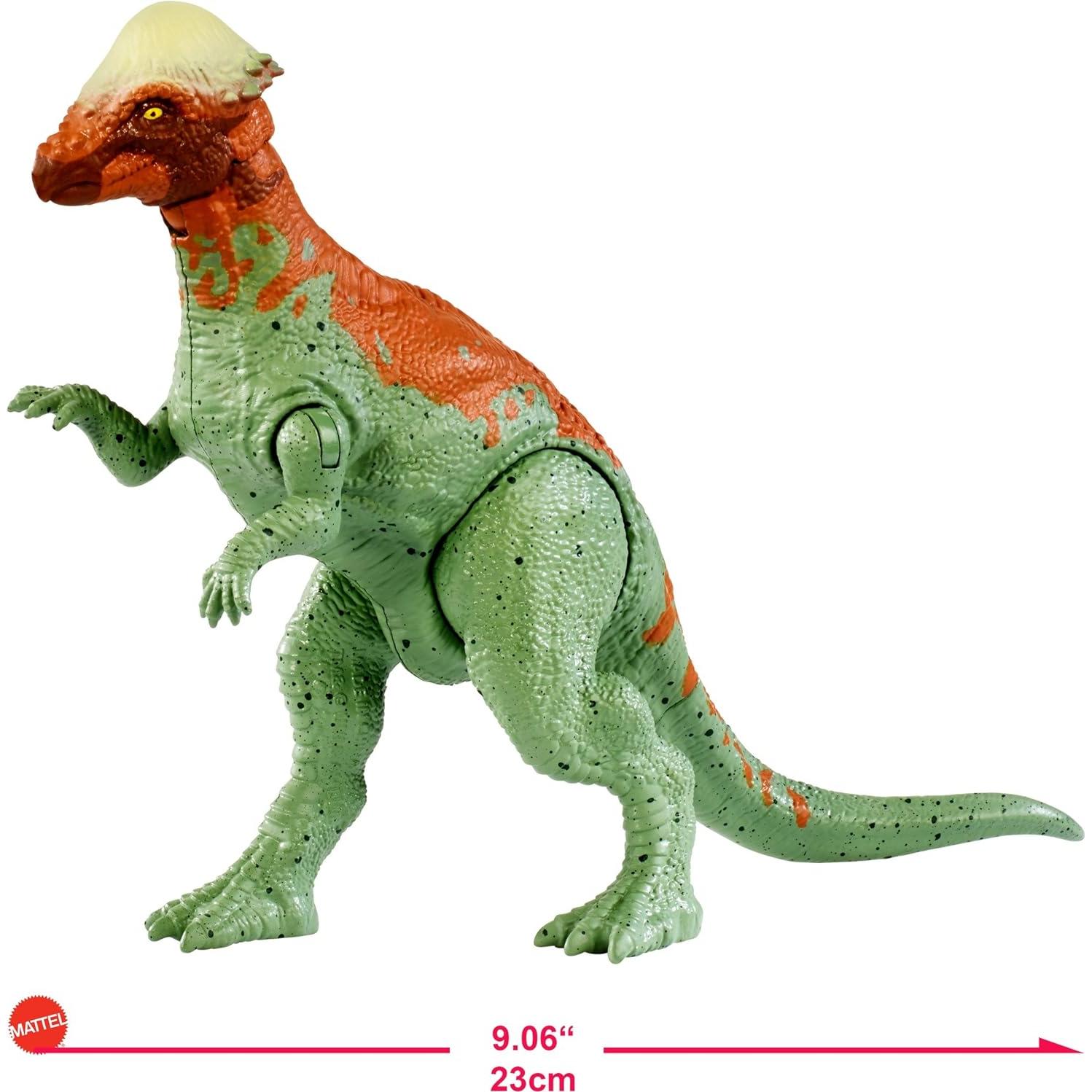 Figura de acción Pachycephalosaurus Mattel con Daño de Batalla