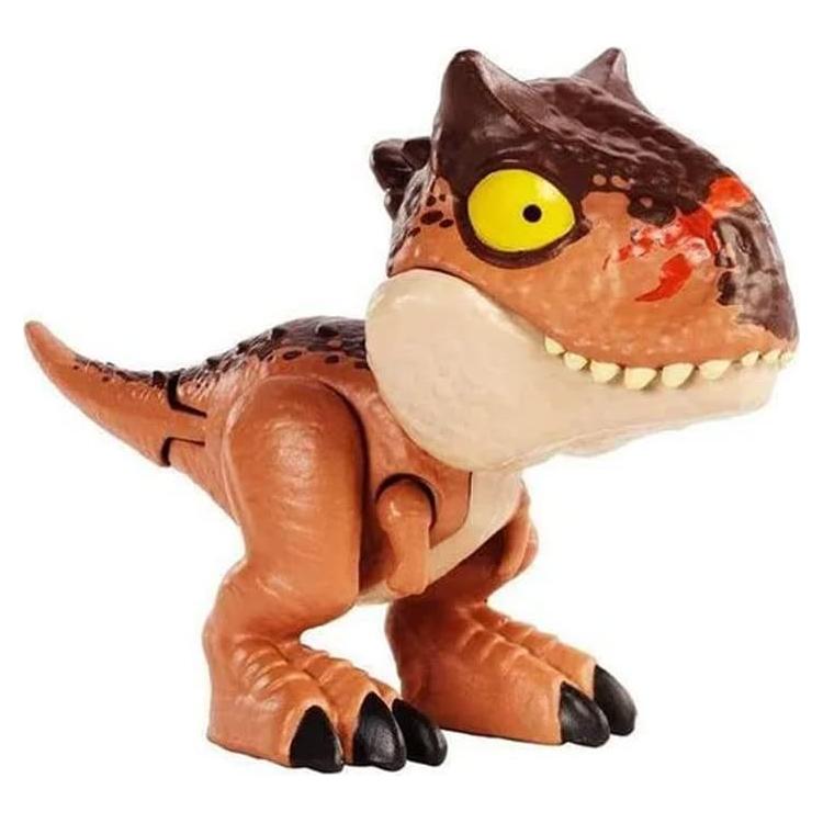 Figura Carnotaurus Snap Squad Mattel 8cm para coleccionar