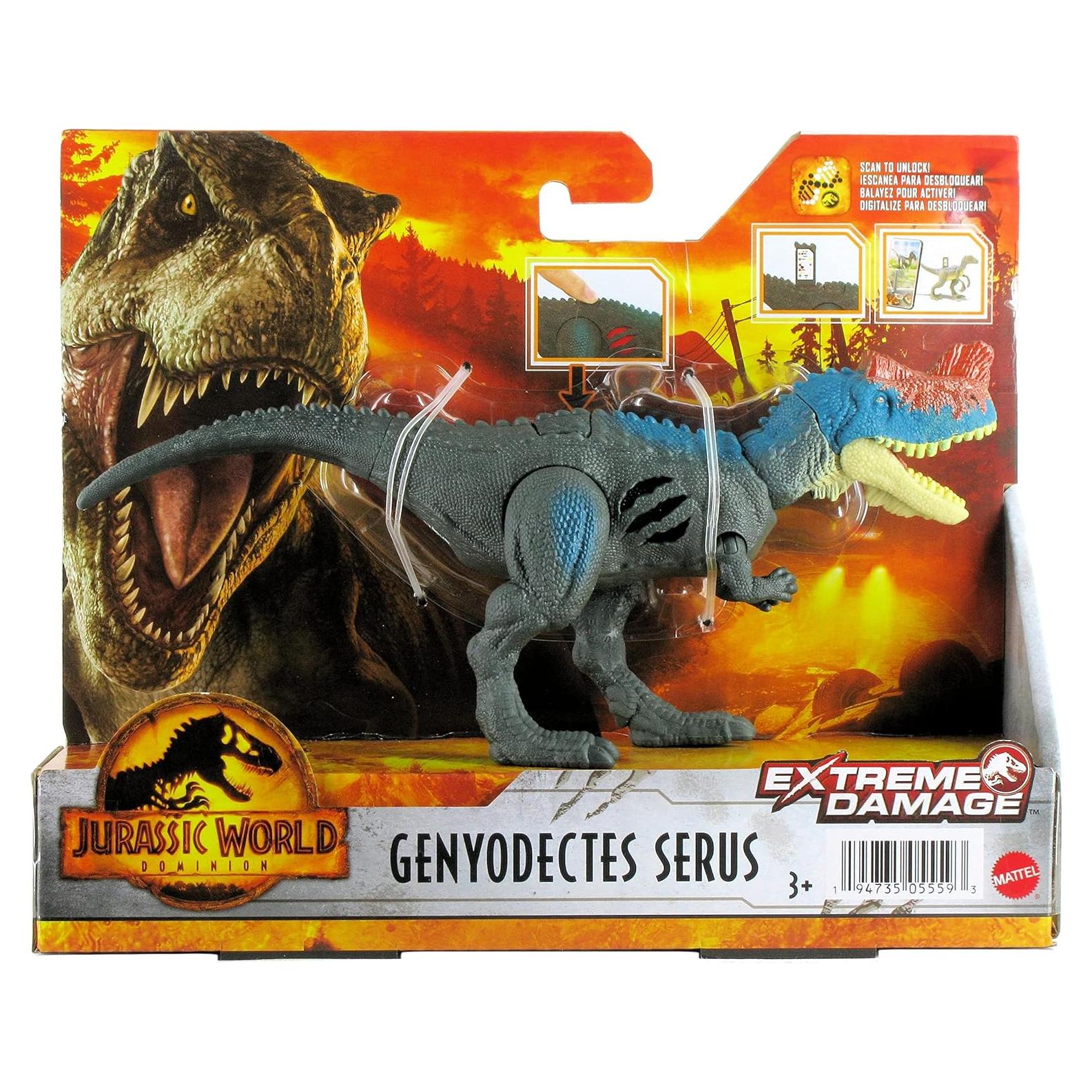 Figura de Acción Genyodectes Serus Mattel 12x5x13cm