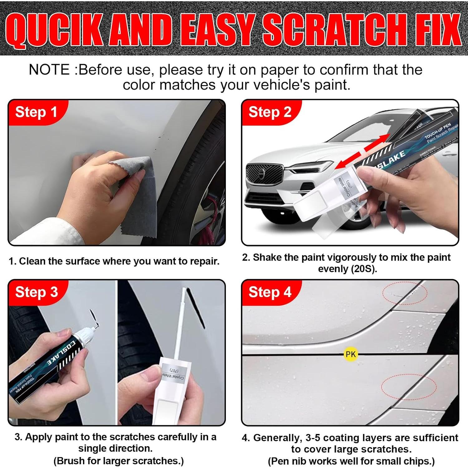 Pintura de Retoque COSLAKE 12ml Crepúsculo Brillante 736 Volvo