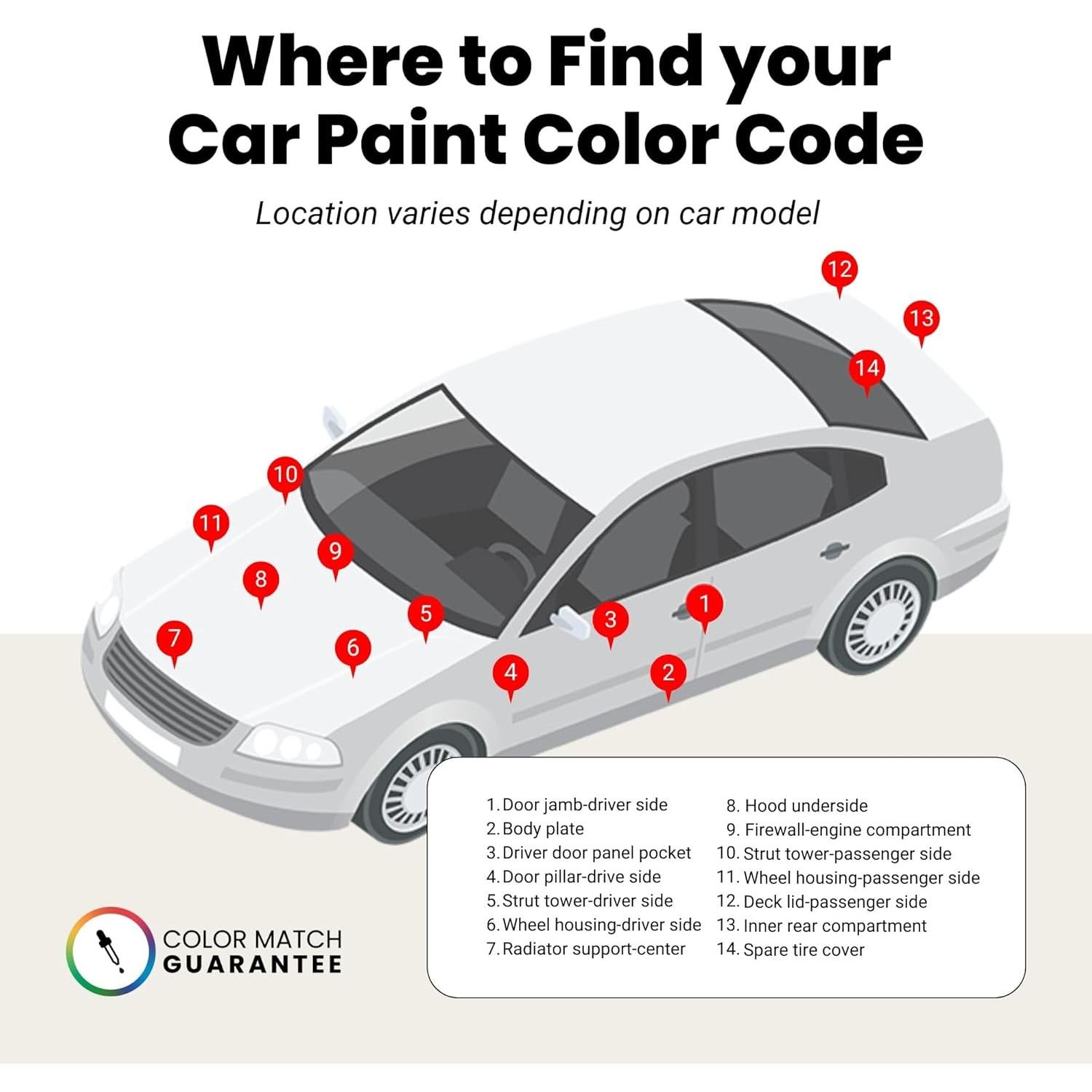 Pintura en Aerosol TouchUpDirect 960 Blanco Alabastro 591ml