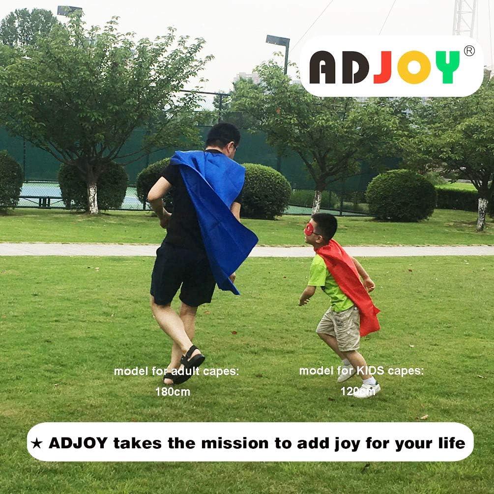 Disfraz de Superhéroe ADJOY 10 Capas y Máscaras para Niños