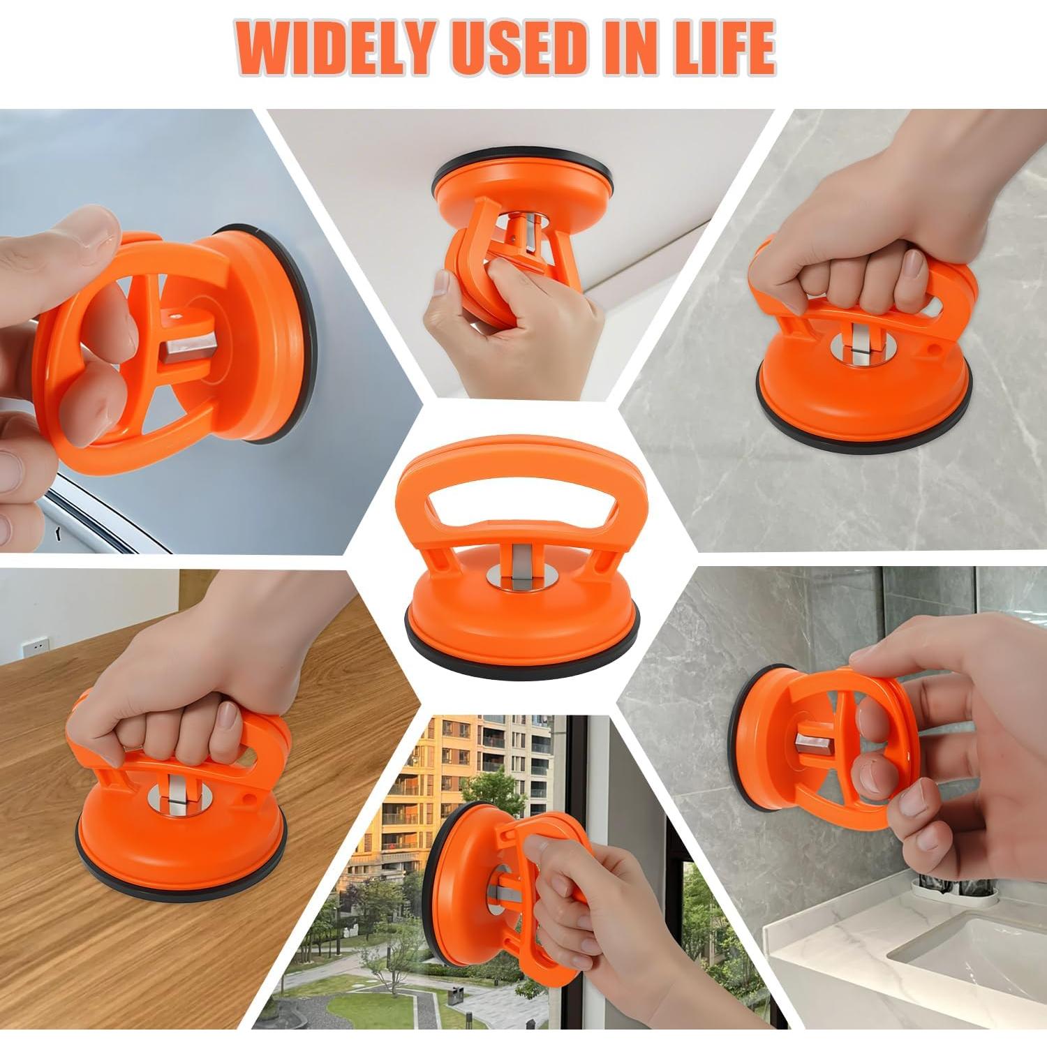 Kit de Extractor de Abolladuras de Coche Enttgo - 2 Ventosas Grandes