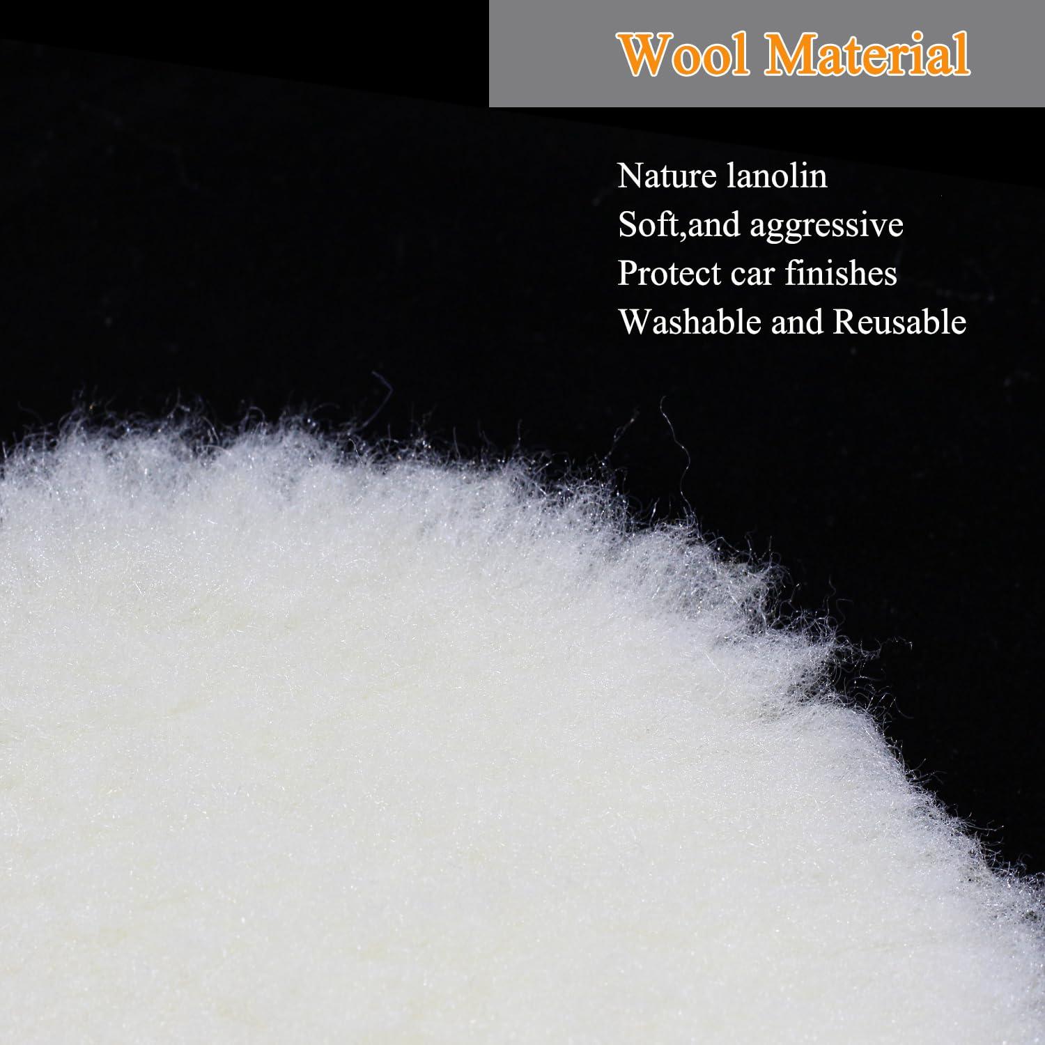 Kit de Pulido y Abrillantado 6 Piezas TuhooMall 3"