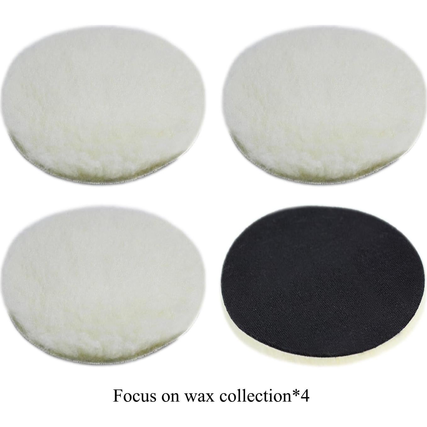 Kit de Pulido y Abrillantado 6 Piezas TuhooMall 3"