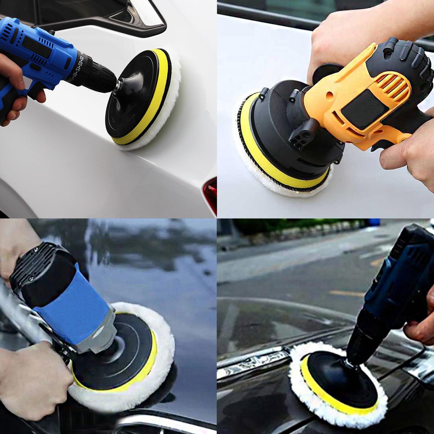 Kit de Pulido y Abrillantado 6 Piezas TuhooMall 3"