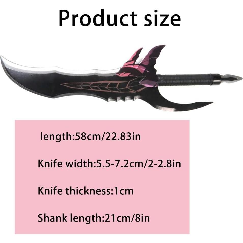 Dagas de Cosplay Sung Jin Woo - Prop de Anime 45-58cm