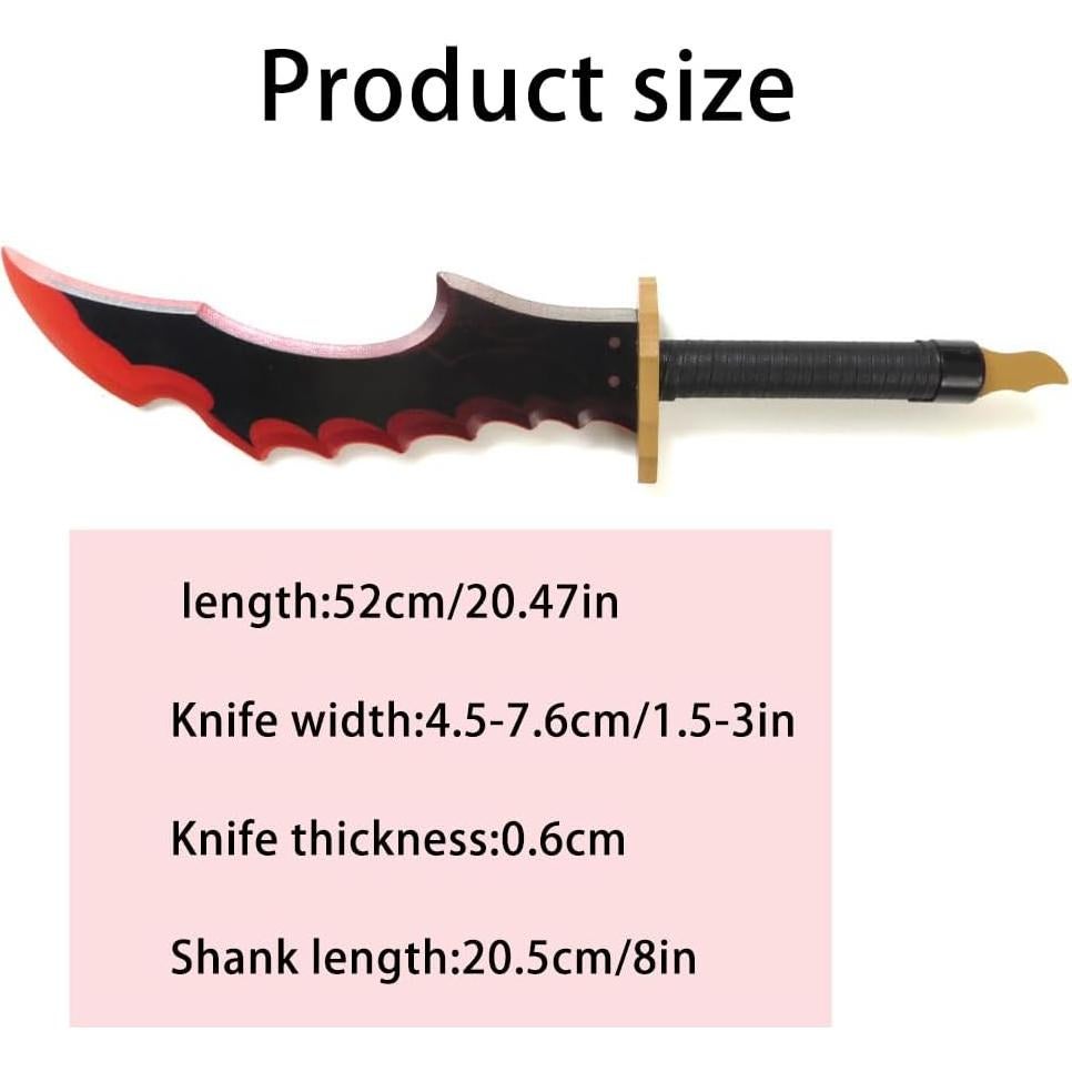 Dagas de Cosplay Sung Jin Woo - Prop de Anime 45-58cm