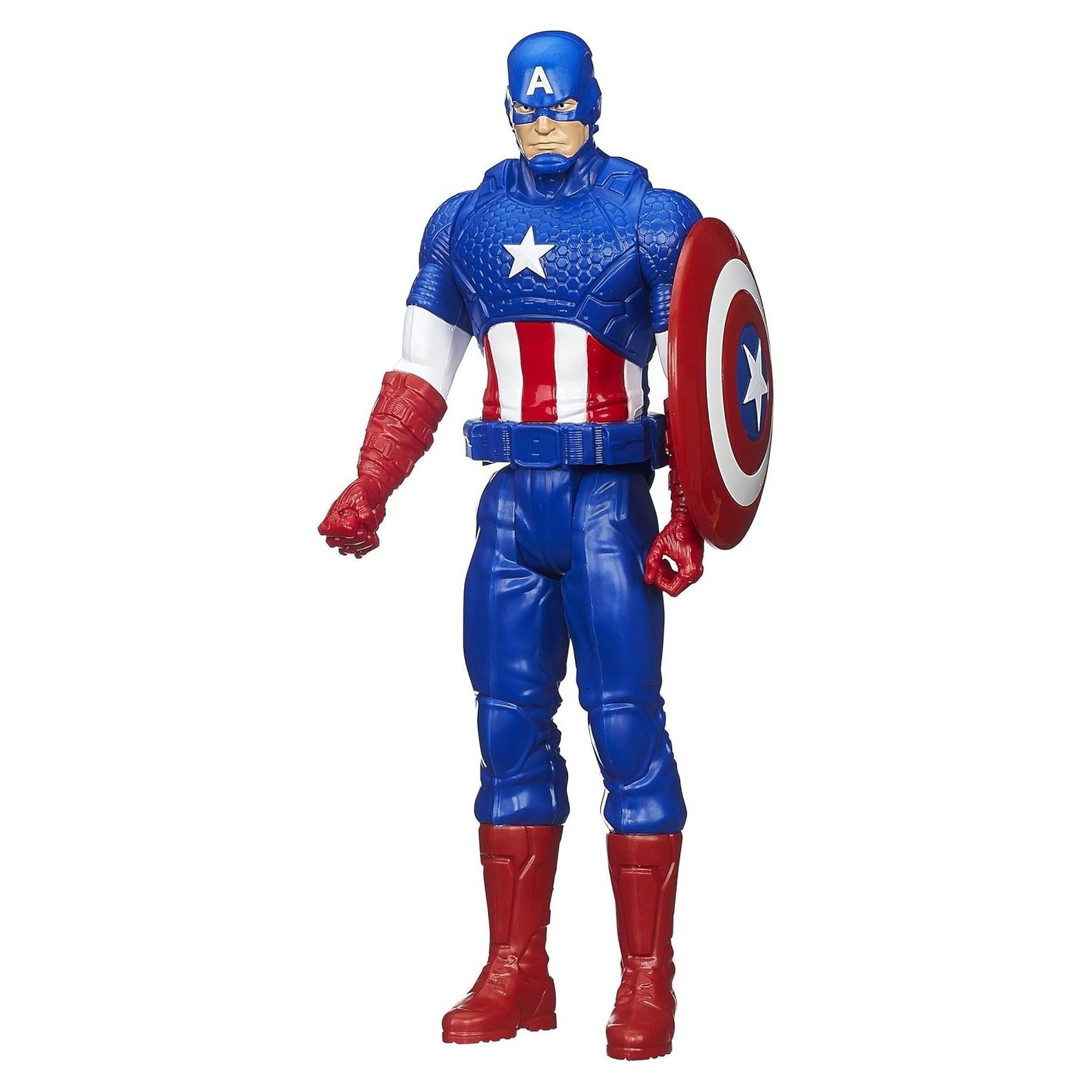 Figura Capitán América Hasbro 30 cm con escudo