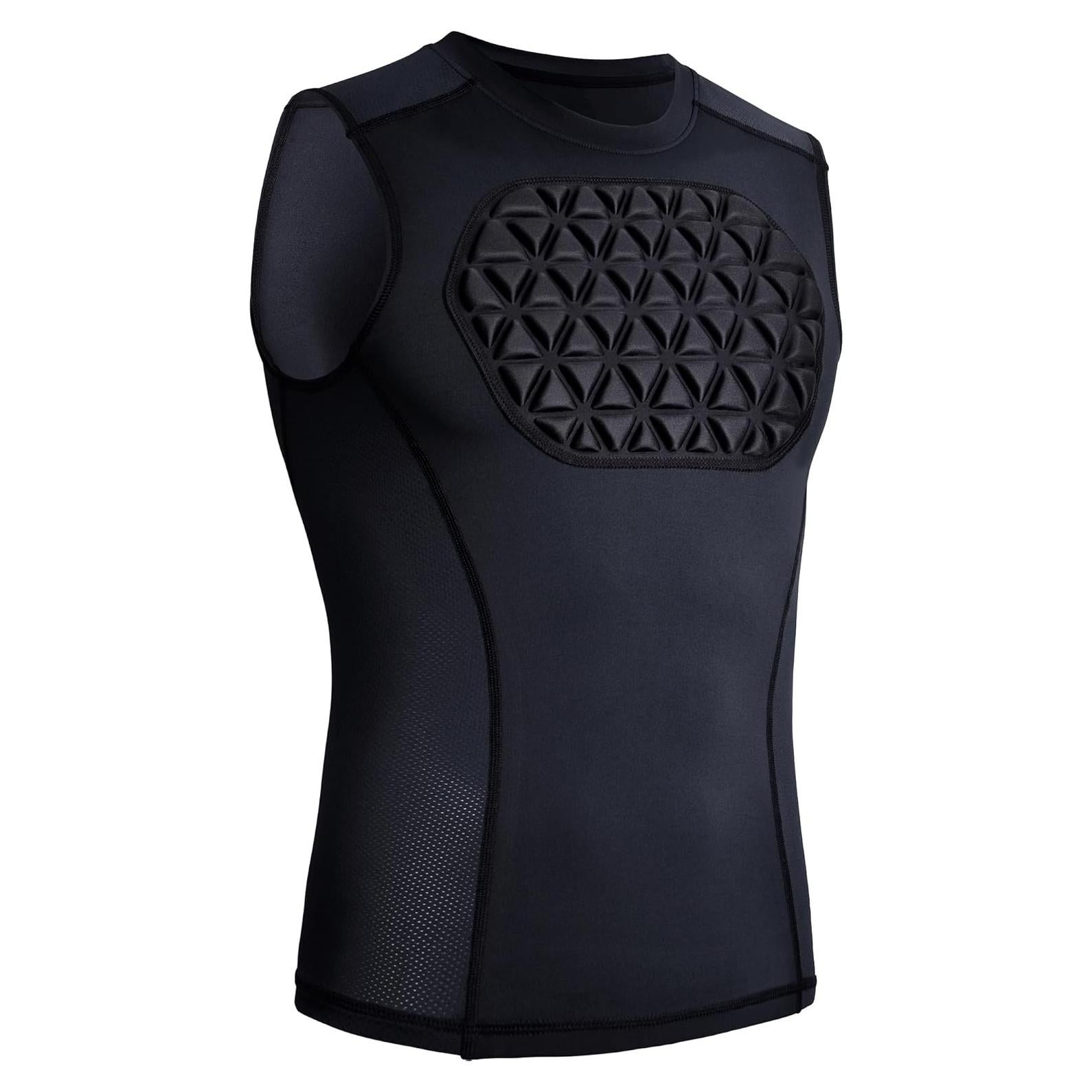 Protector de Pecho Acolchado Legendfit para Adultos - Negro