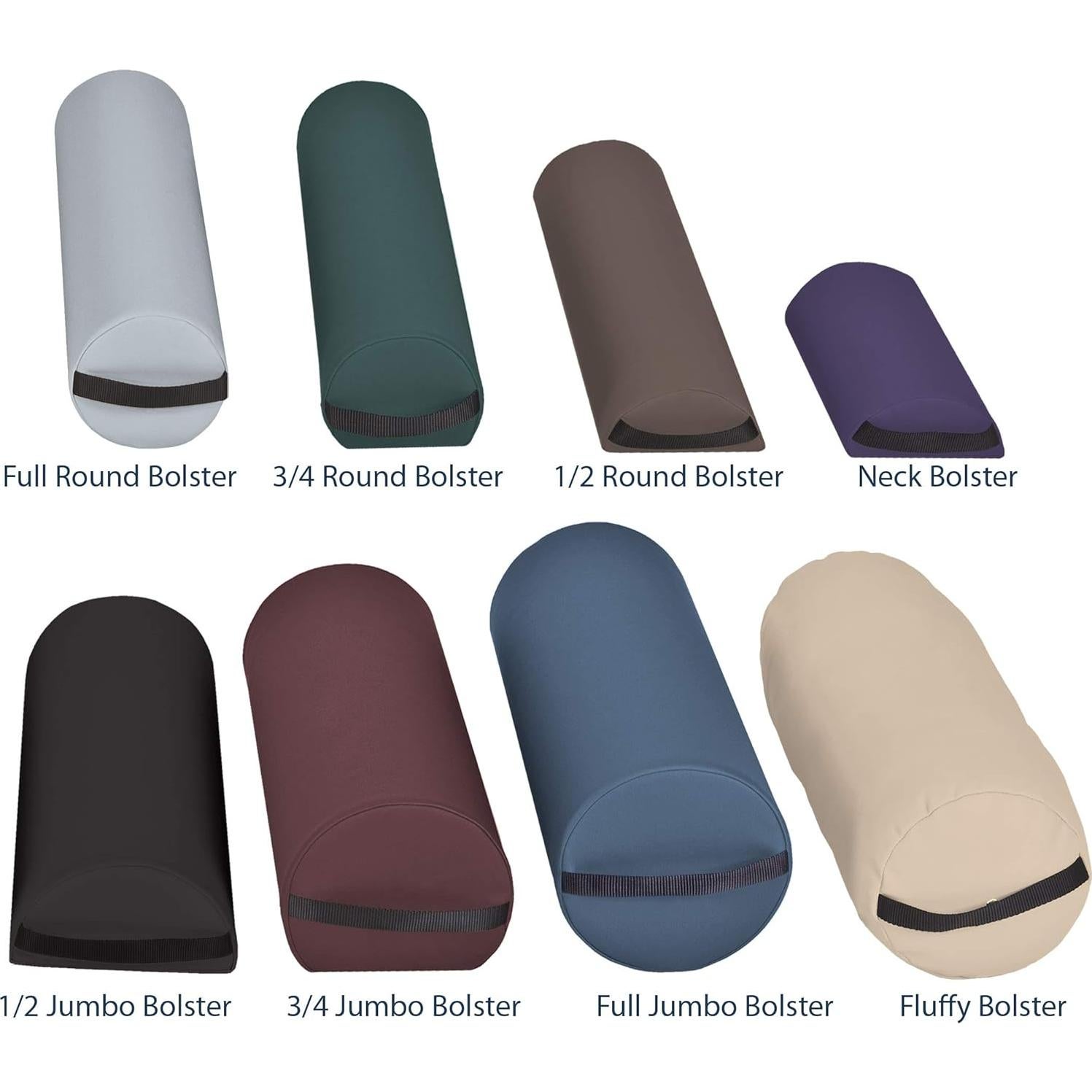 Bolster de Masaje Media Redonda EarthLite - Alivio Espalda