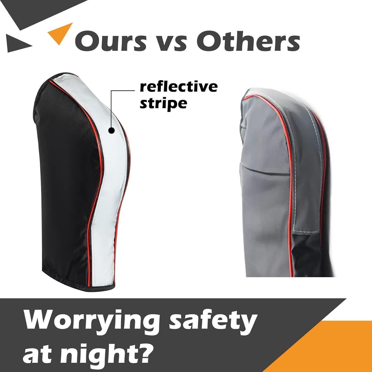 Guantes de Manillar Tallew para Motocicleta Invierno 1 Par