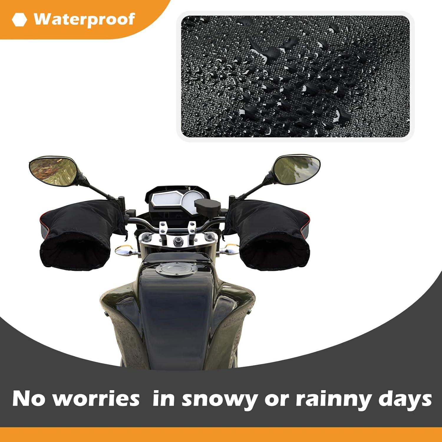 Guantes de Manillar Tallew para Motocicleta Invierno 1 Par