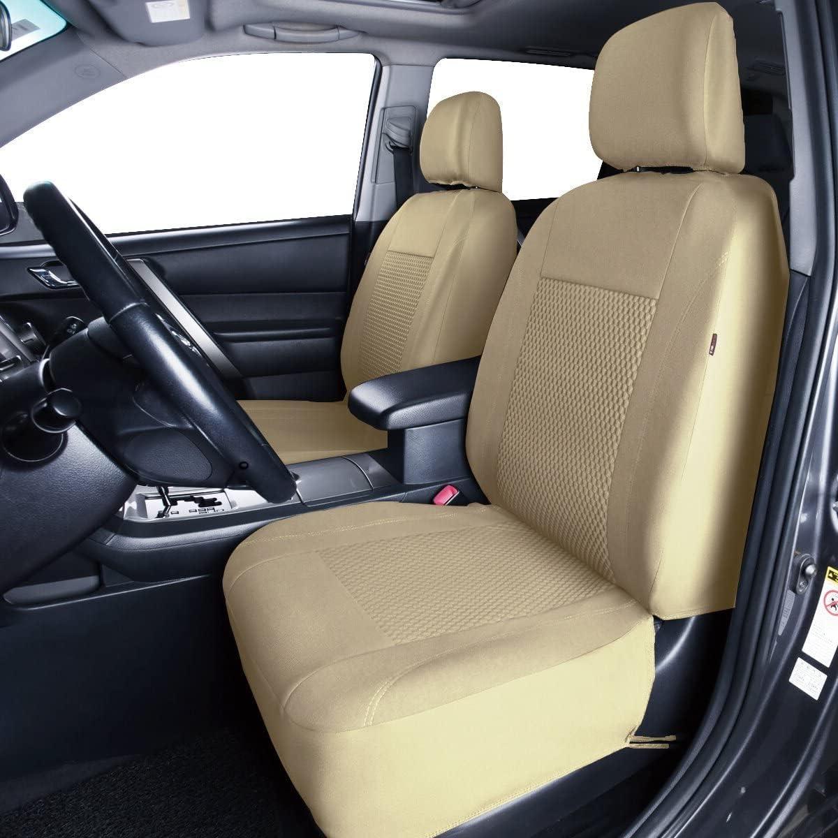 Cubiertas de Asientos de Coche Flying Banner Beige Juego Completo